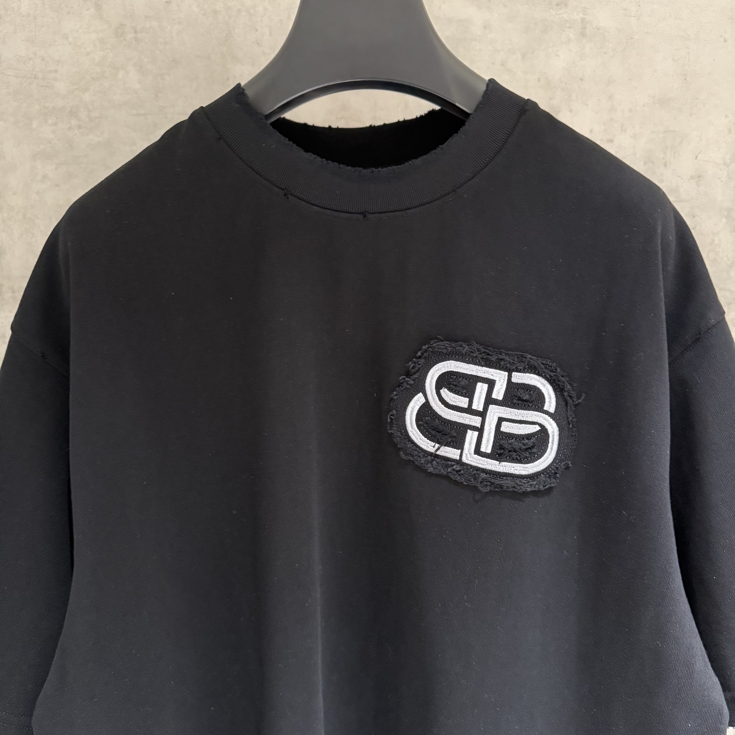 Balenciaga 严控品质BLCG巴黎世家 26ss刺绣短袖T恤