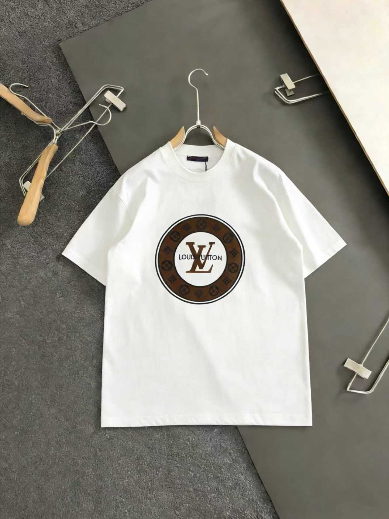 P85 #Louis♈️ Algodón peinado doble hilo, nuevo modelo: camiseta de manga corta de algodón puro de 230g, doble hilo de 3…