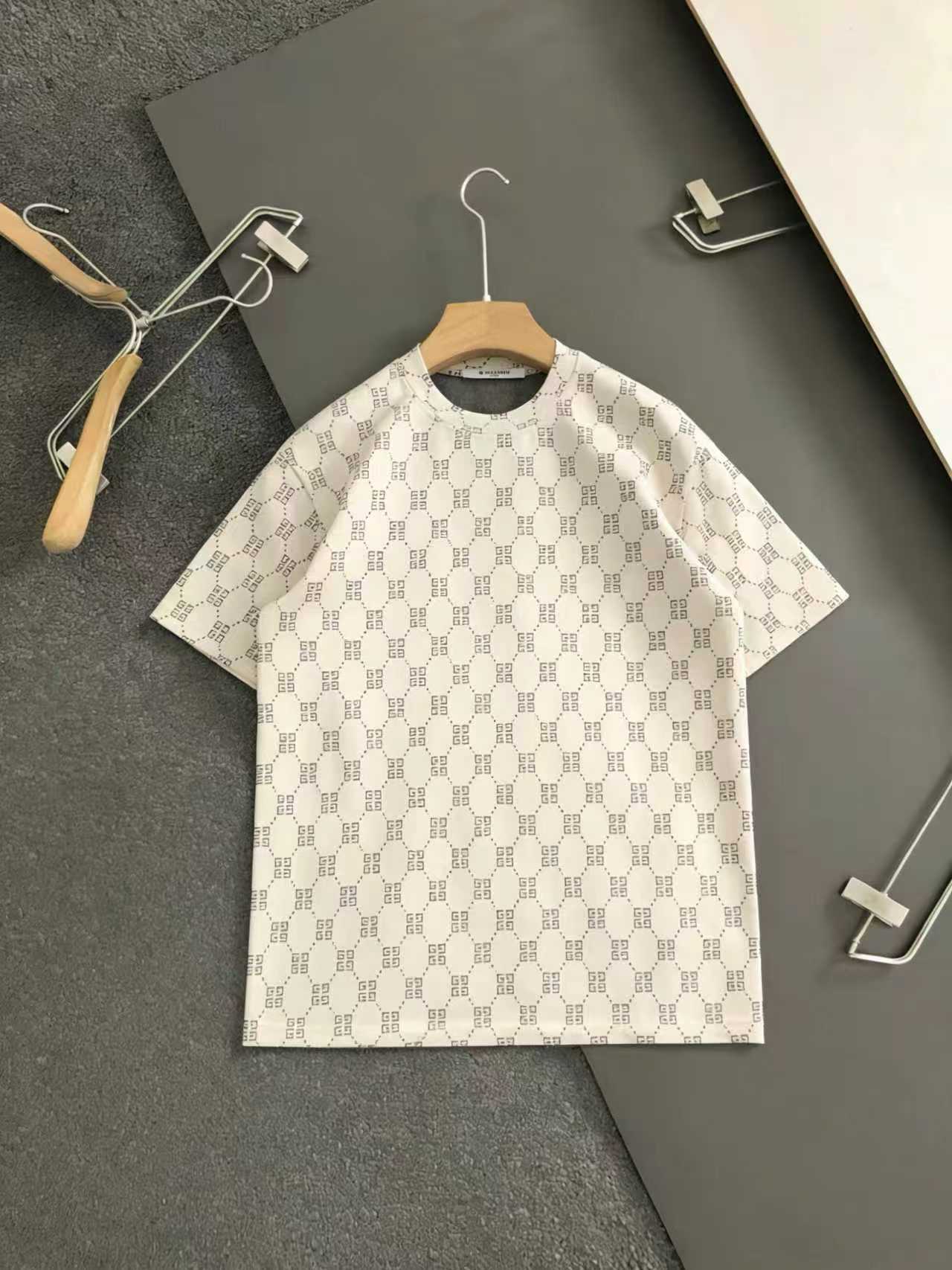 P90 GVC Tejido jacquard de Givenchy, tejido suave y agradable para la piel Color: Negro Blanco Talla: S M L XL XXL