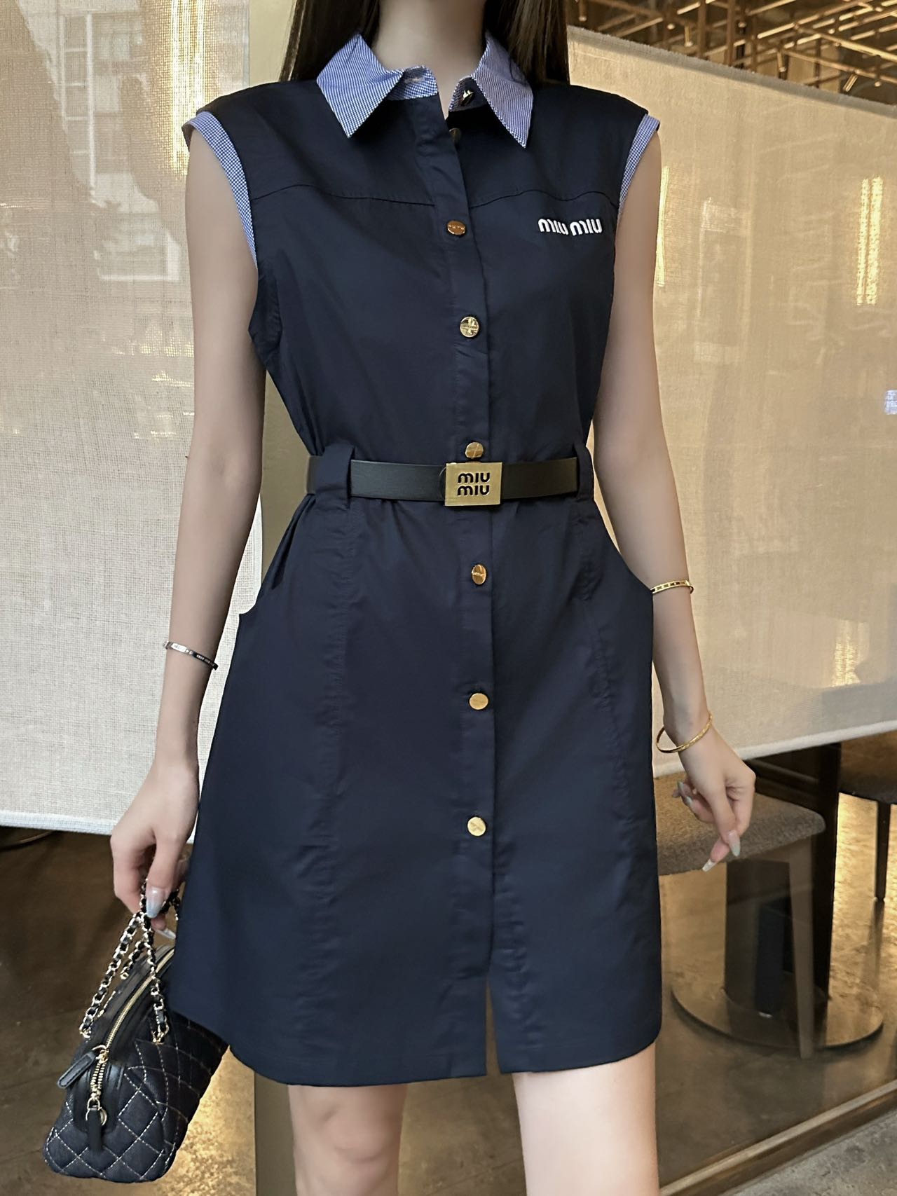 미우미우 여성 원피스 129704 Miu Miu Dress 썸네일 이미지