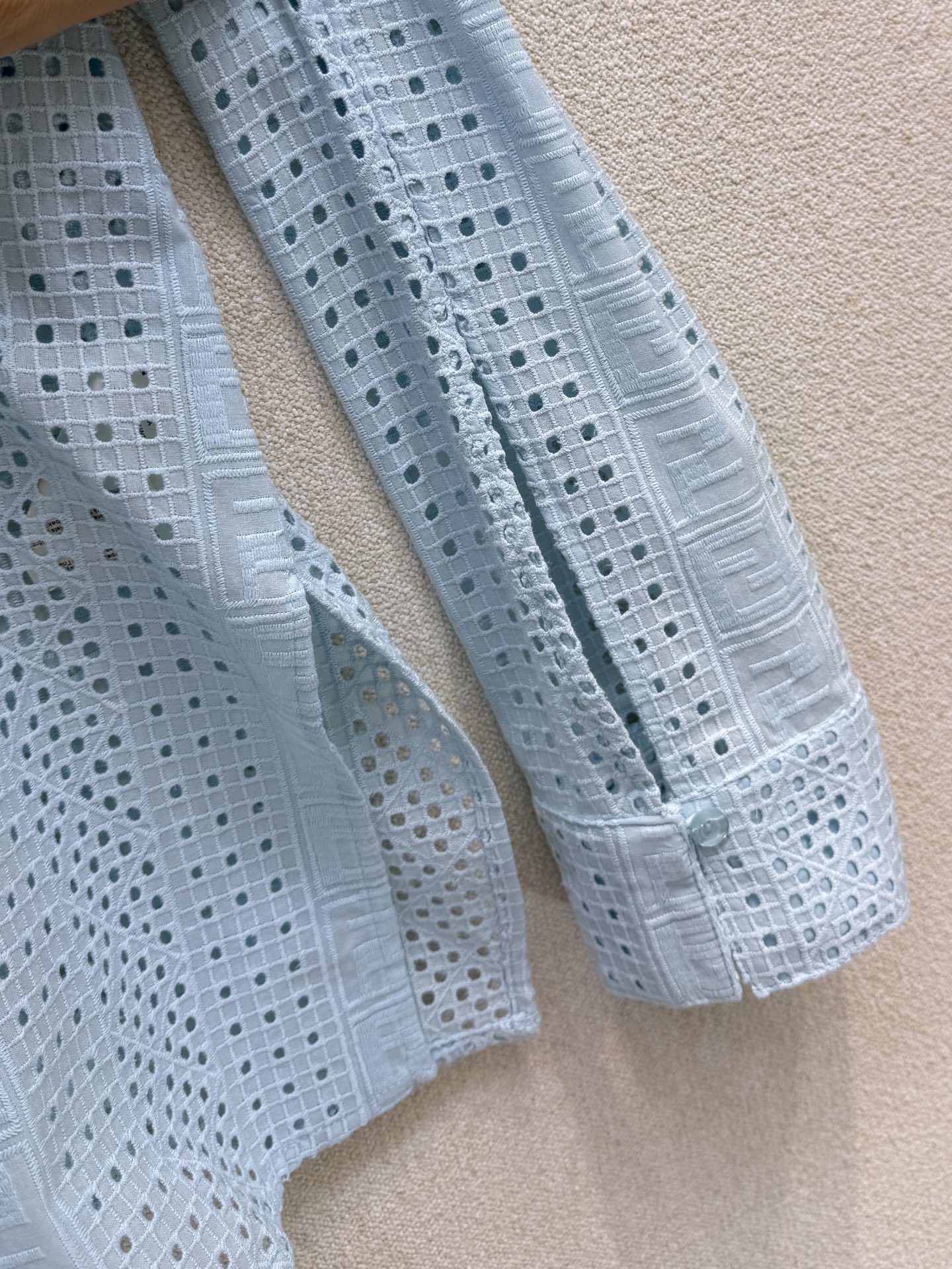 펜디 메시 자수 더블 포켓 셔츠 113179 이미지 6
