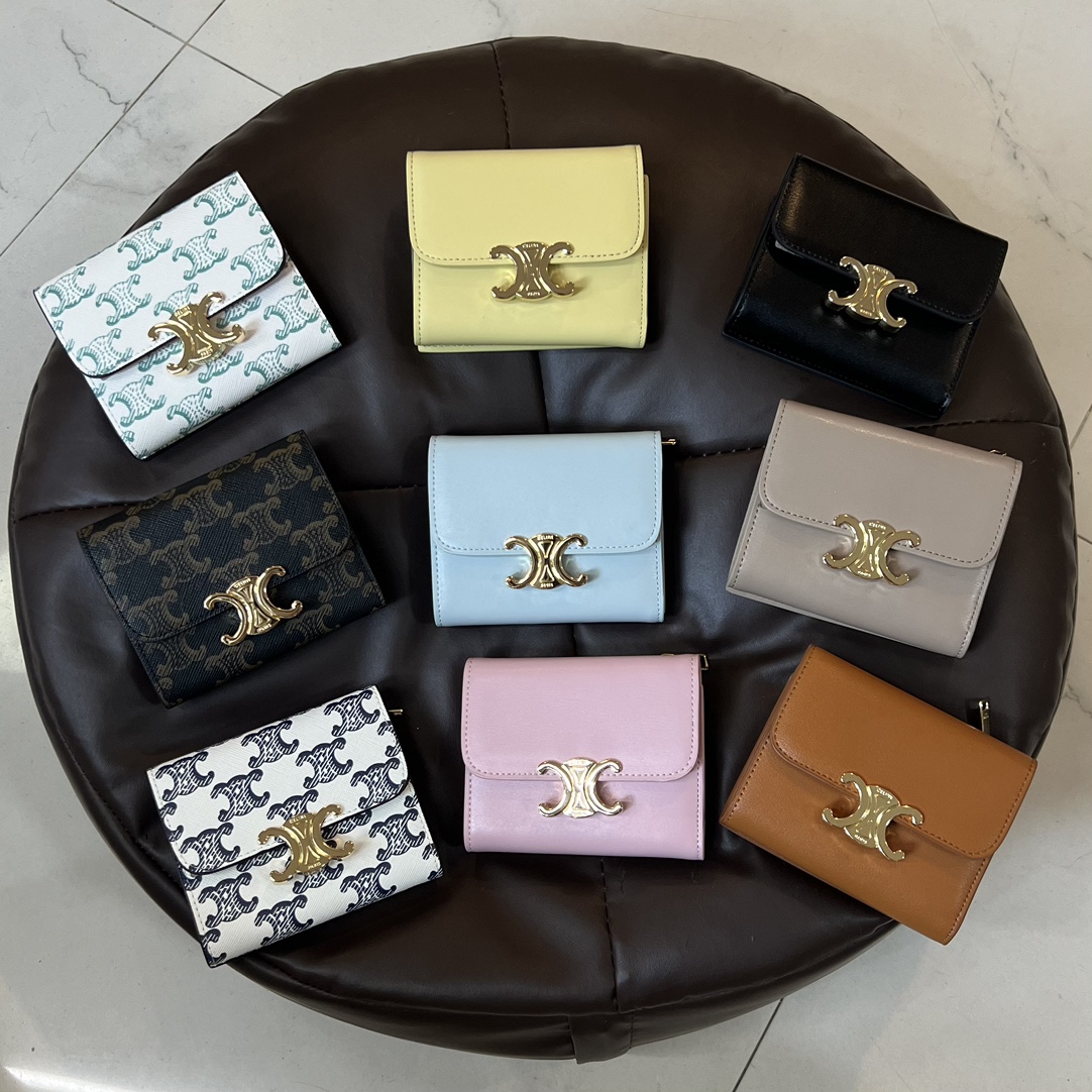 CELINE, CELINE. 10653DS3 Two layers of cow skin. Quality assurance - 图片 6