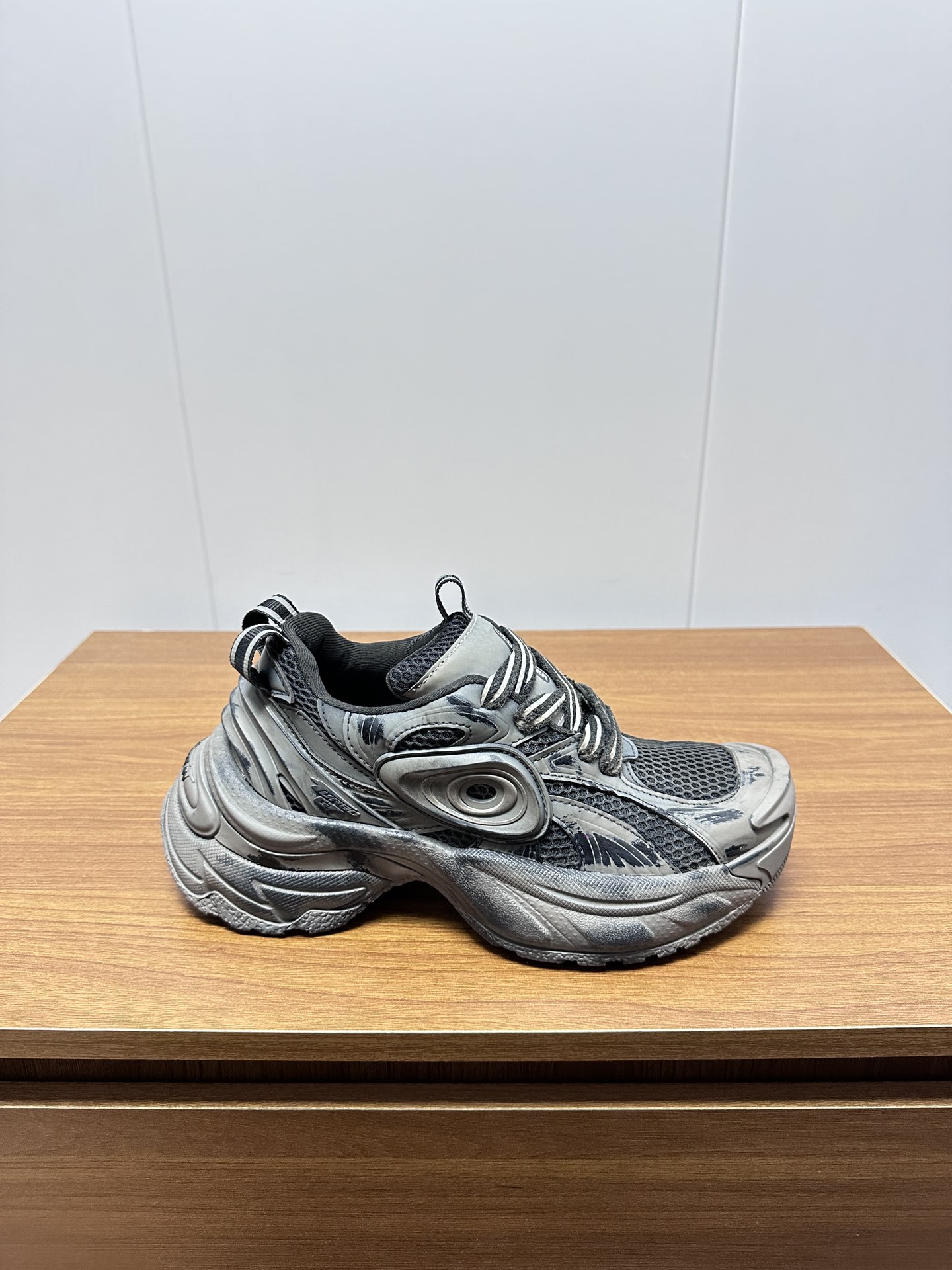 P800 Turbo Runner Shoes with O-Turbo Design and TPU-Leather Mix - 图片 6