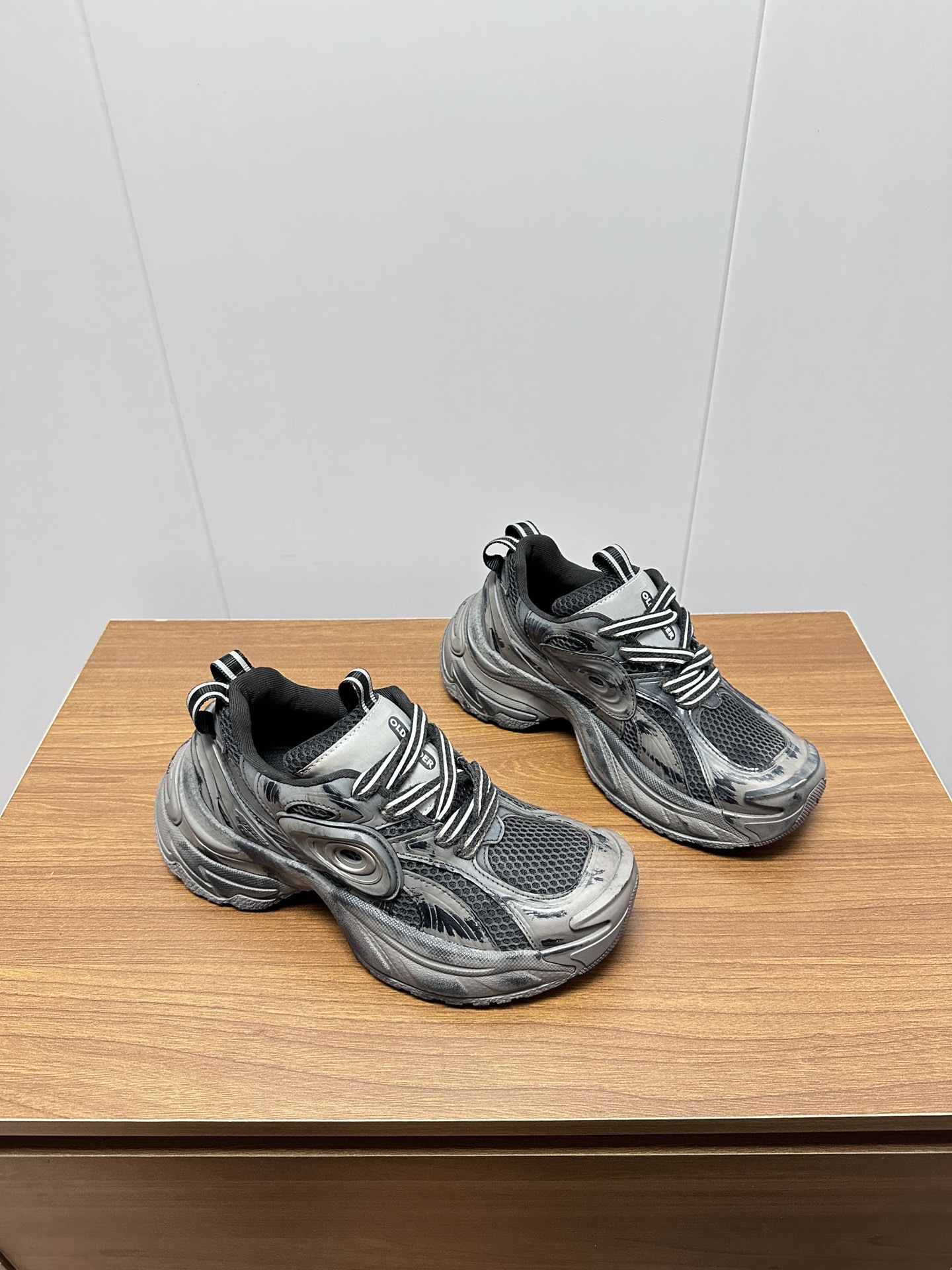 P800 Turbo Runner Shoes with O-Turbo Design and TPU-Leather Mix - 图片 2