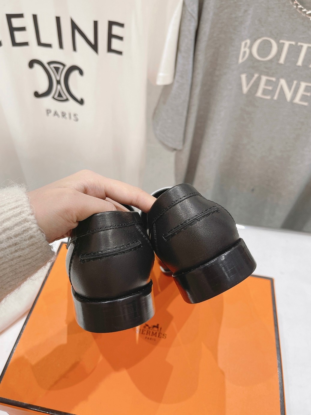 高版本出厂 单鞋 🆕Herme…s fw24 new arrival～H家新款kelly扣流苏乐福鞋鞋型