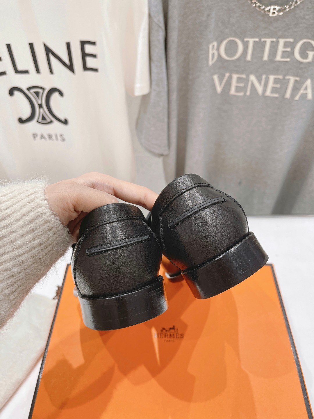 高版本出厂 单鞋 🆕Herme…s fw24 new arrival～H家新款kelly扣流苏乐福鞋鞋型