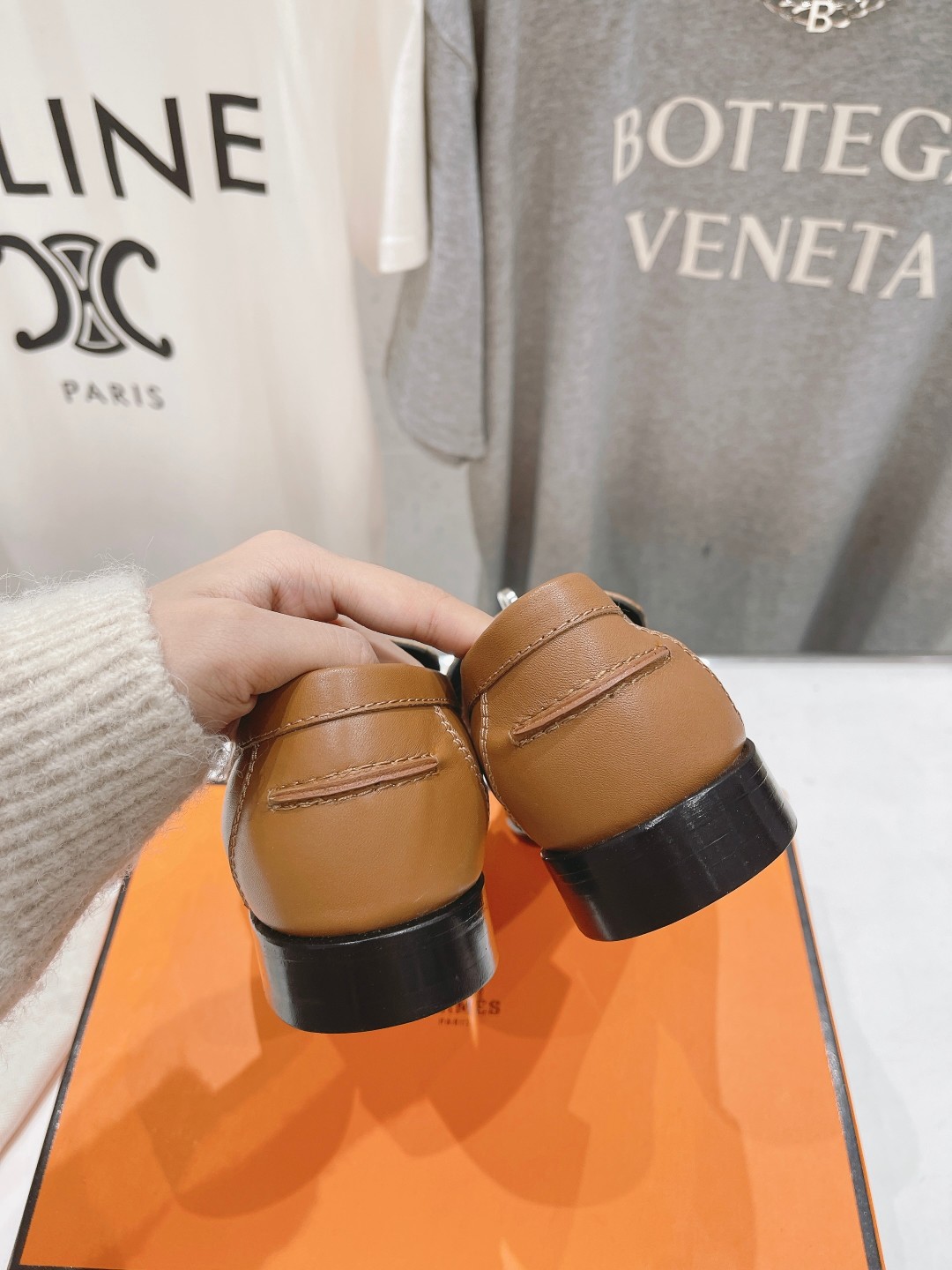 高版本出厂 单鞋 🆕Herme…s fw24 new arrival～H家新款kelly扣流苏乐福鞋鞋型