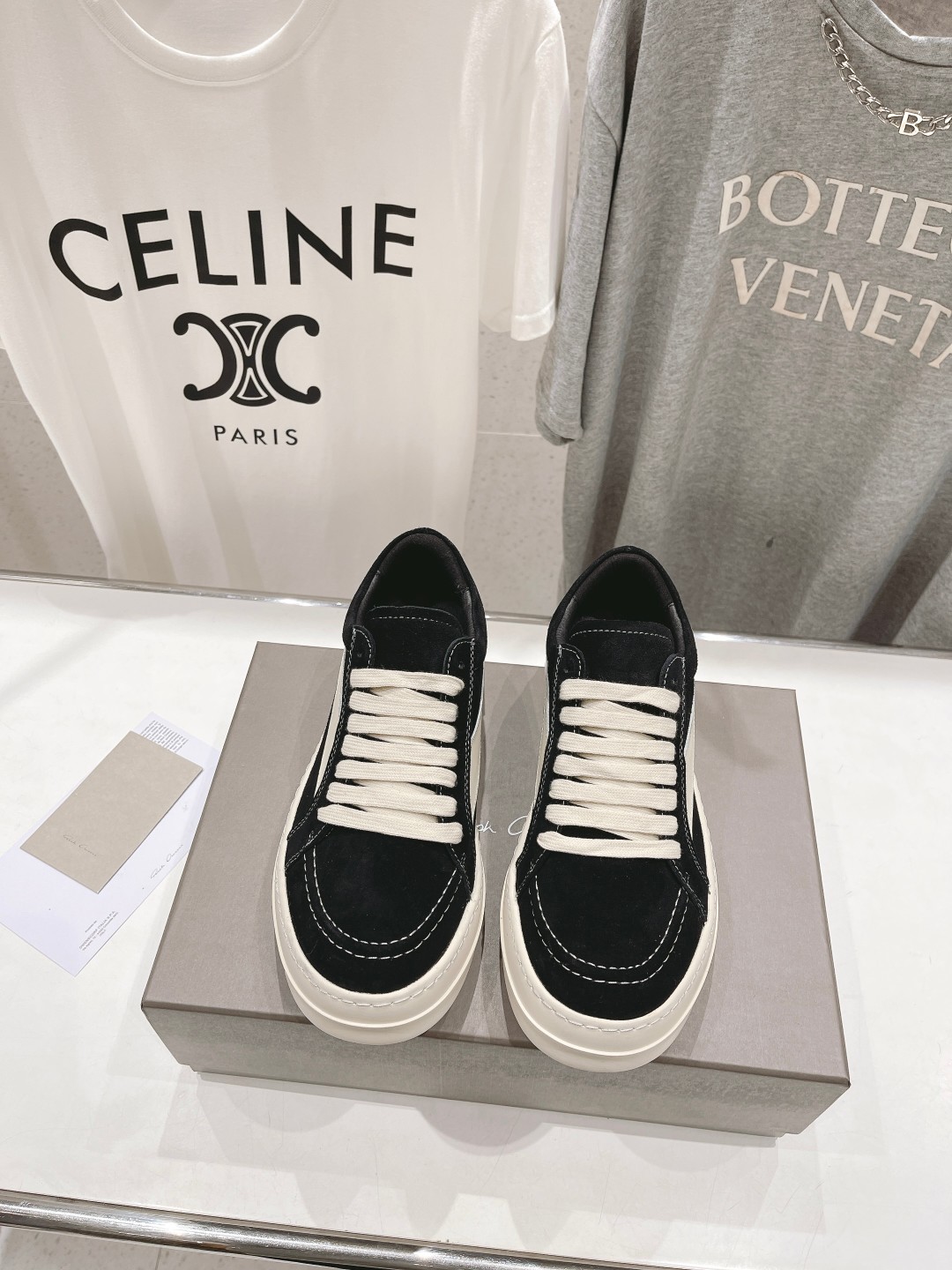 Rick Owens’ High-End Retrospect Sneakers: Luxury Design with Premium Materials