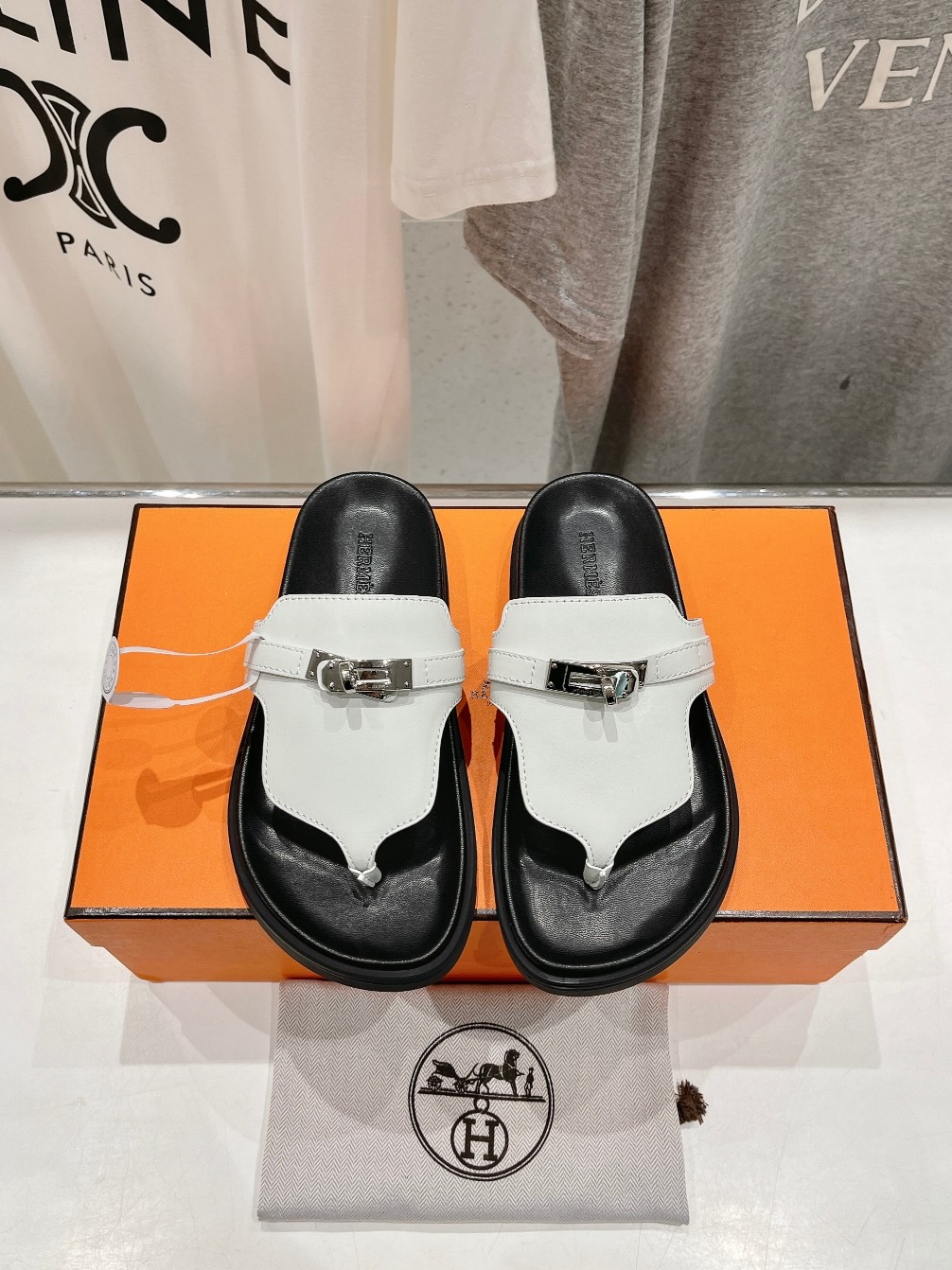 Hermes Perfect 
 Shoes Slippers Shop Cheap High Quality 1:1 Replica
 Cowhide Sheepskin Spring/Summer Collection