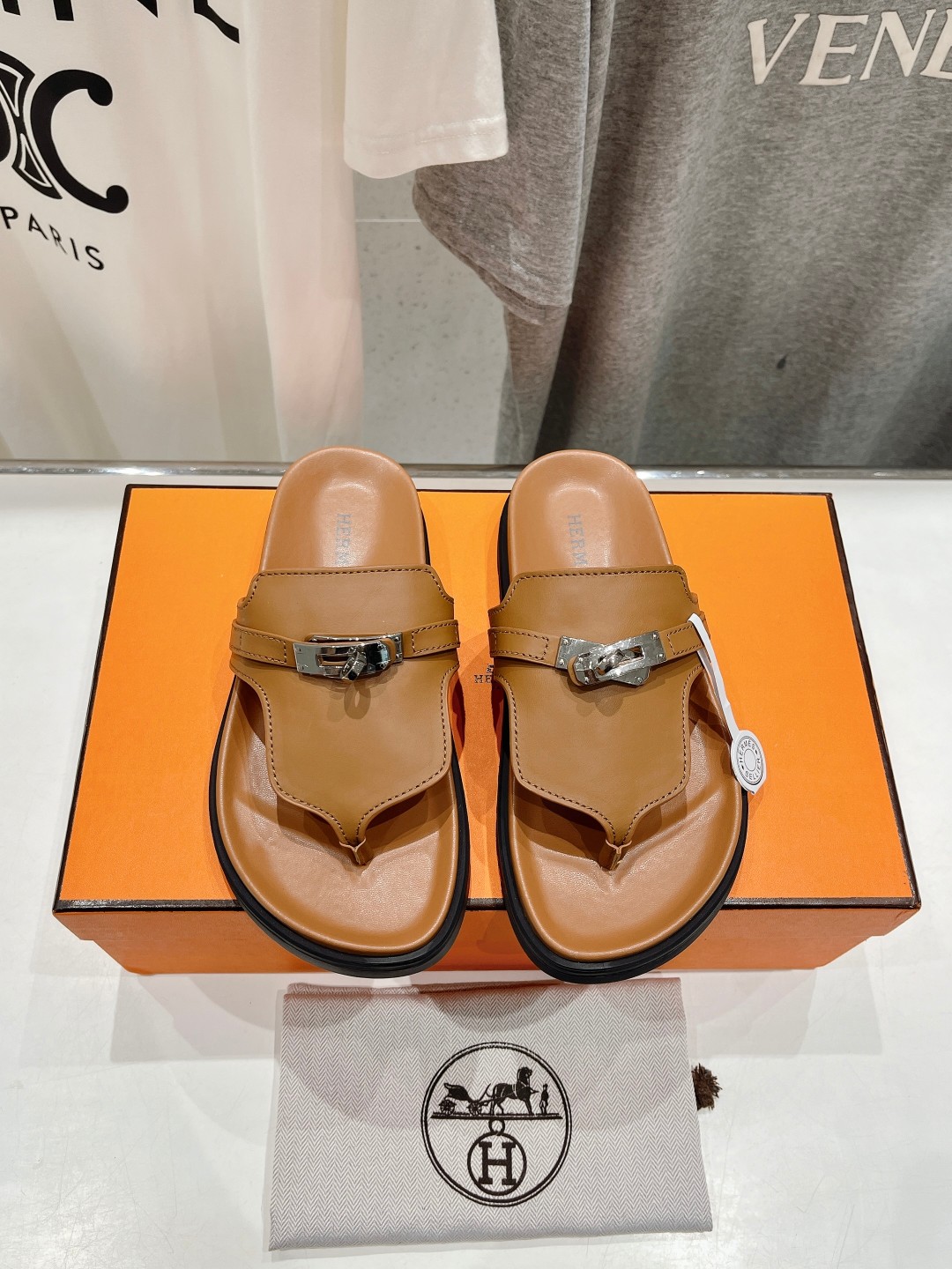 Hermes AAA
 Shoes Slippers Cowhide Sheepskin Spring/Summer Collection