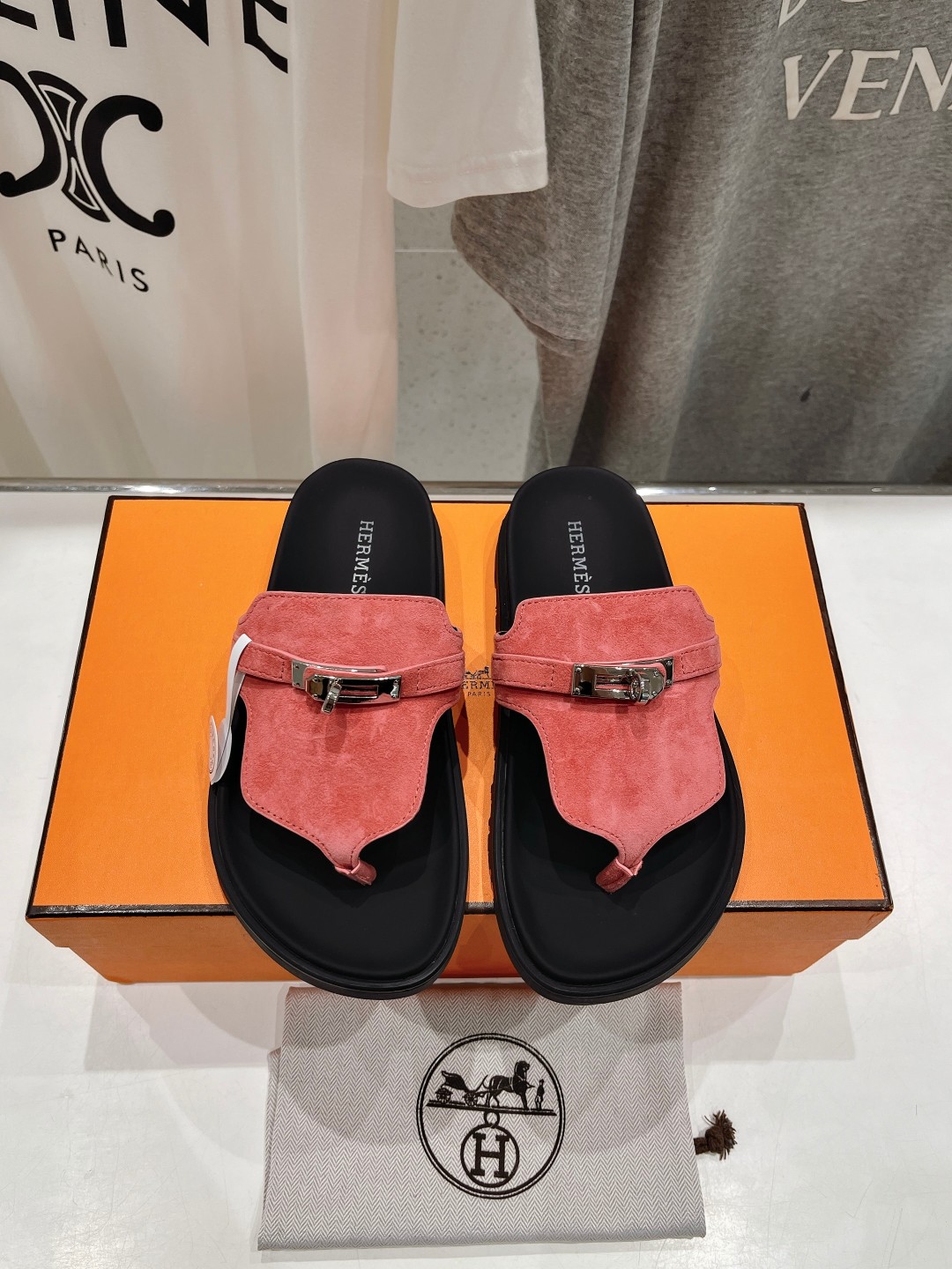 Hermes Shoes Slippers 7 Star Quality Designer Replica
 Cowhide Sheepskin Spring/Summer Collection