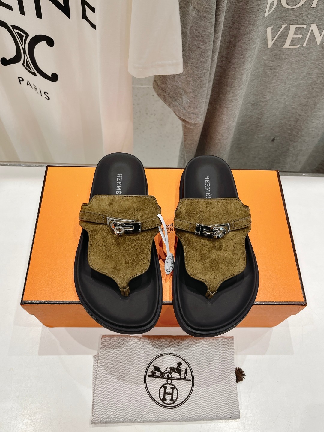 Hermes Replicas
 Shoes Slippers Cowhide Sheepskin Spring/Summer Collection