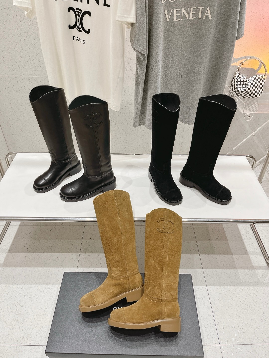 Chanel Long Boots At Cheap Price