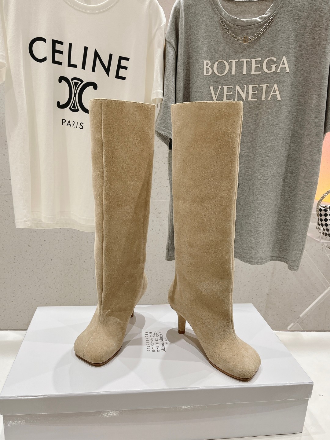 高版本出厂 MM6 马吉拉 Maison Margiela | 超有感的高跟高筒长靴👢秋冬火爆款超级有高