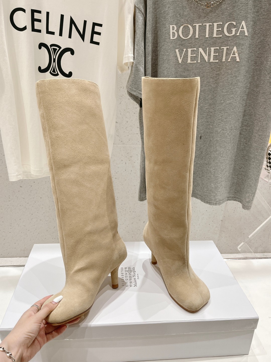 高版本出厂 MM6 马吉拉 Maison Margiela | 超有感的高跟高筒长靴👢秋冬火爆款超级有高