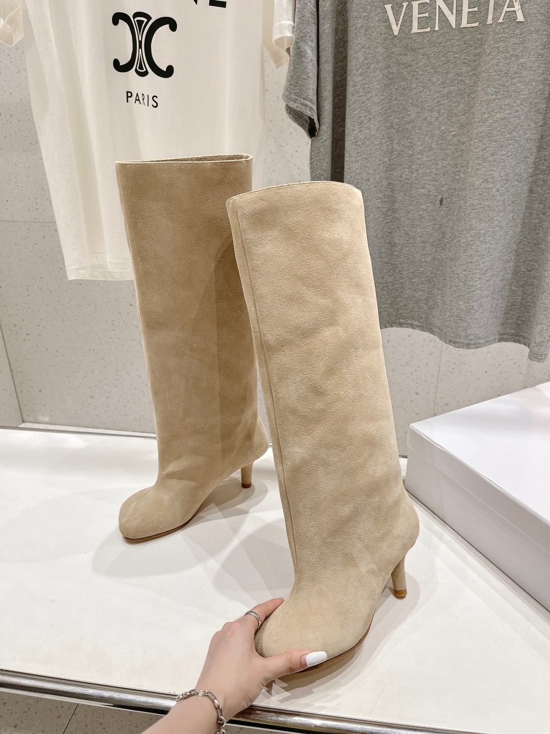 高版本出厂 MM6 马吉拉 Maison Margiela | 超有感的高跟高筒长靴👢秋冬火爆款超级有高