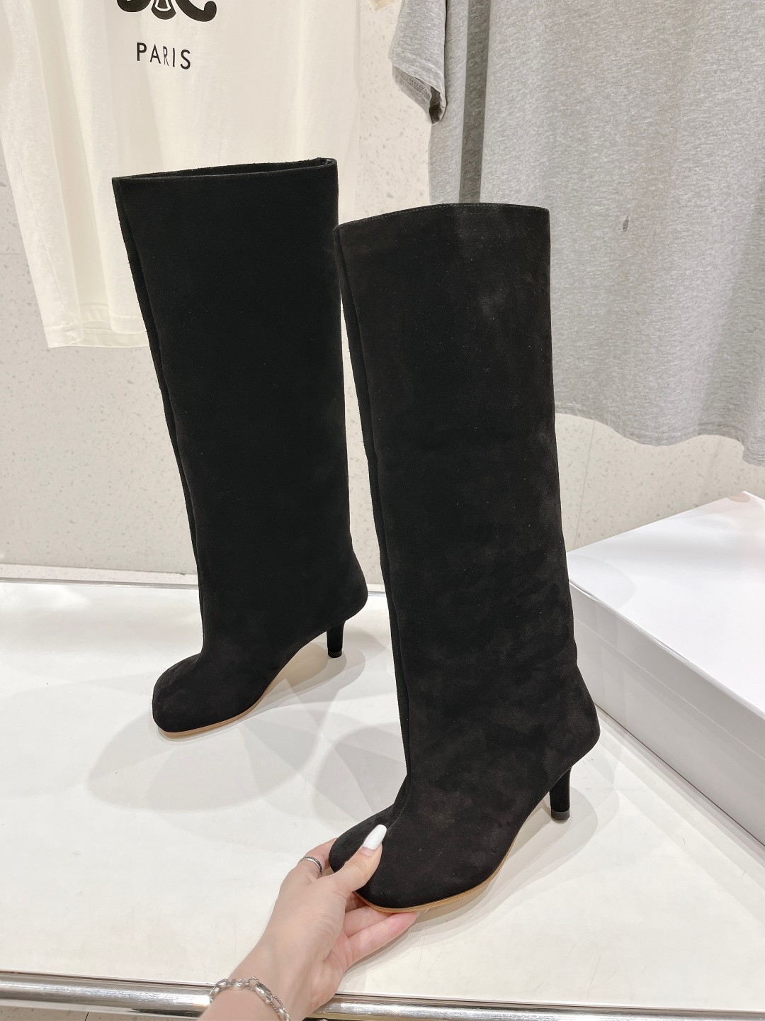 高版本出厂 MM6 马吉拉 Maison Margiela | 超有感的高跟高筒长靴👢秋冬火爆款超级有高