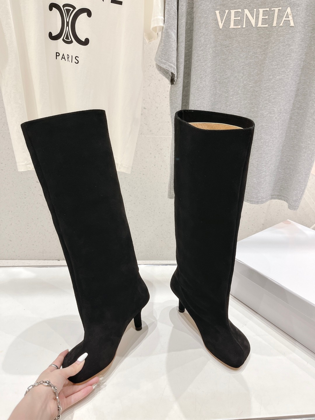 高版本出厂 MM6 马吉拉 Maison Margiela | 超有感的高跟高筒长靴👢秋冬火爆款超级有高