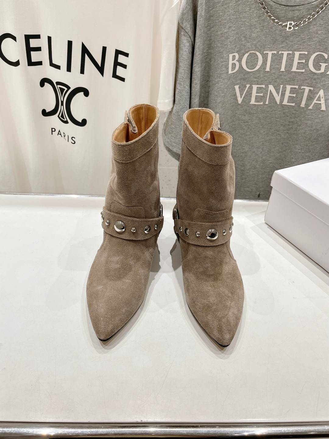 Isabel Marant Botas largas Cuero de vaca Dermis Colección otoño – invierno