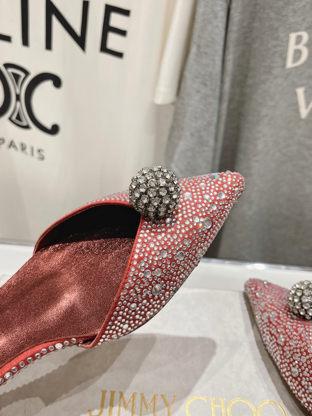 高版本出厂 JIMMY CHOO*｜JC/吉米周ss夏季新款简约尖头平底鞋单鞋原版套楦，完美的线条，简约