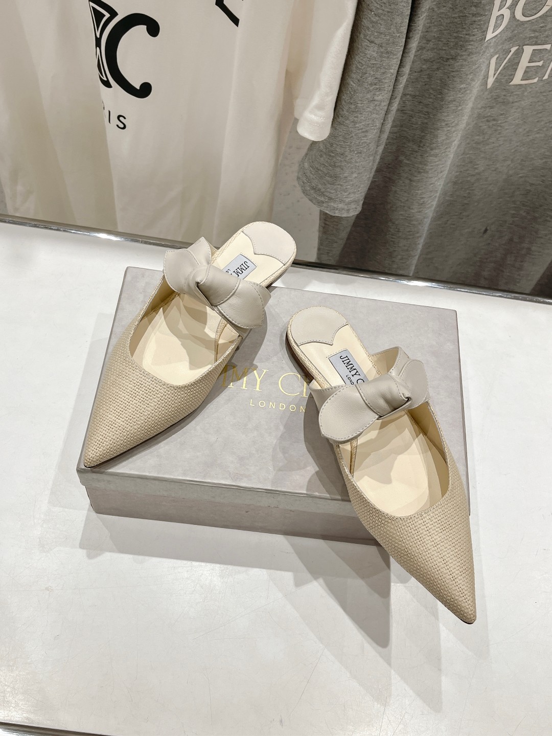 高版本出厂 JIMMY CHOO*｜JC/吉米周ss新款简约尖头平底单鞋原版套楦，完美的线条，简约大气上