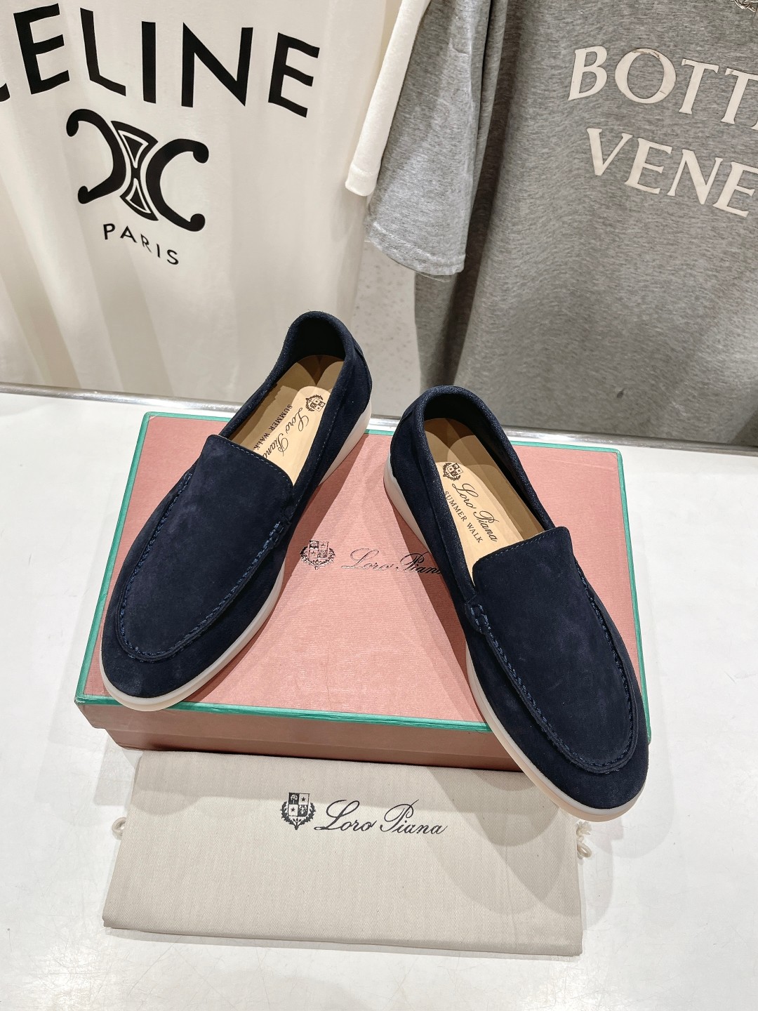 高版本出厂 女款  男款+20
  Loro Piana* LP万年经典款乐福鞋 简约时尚 脚感超级舒适