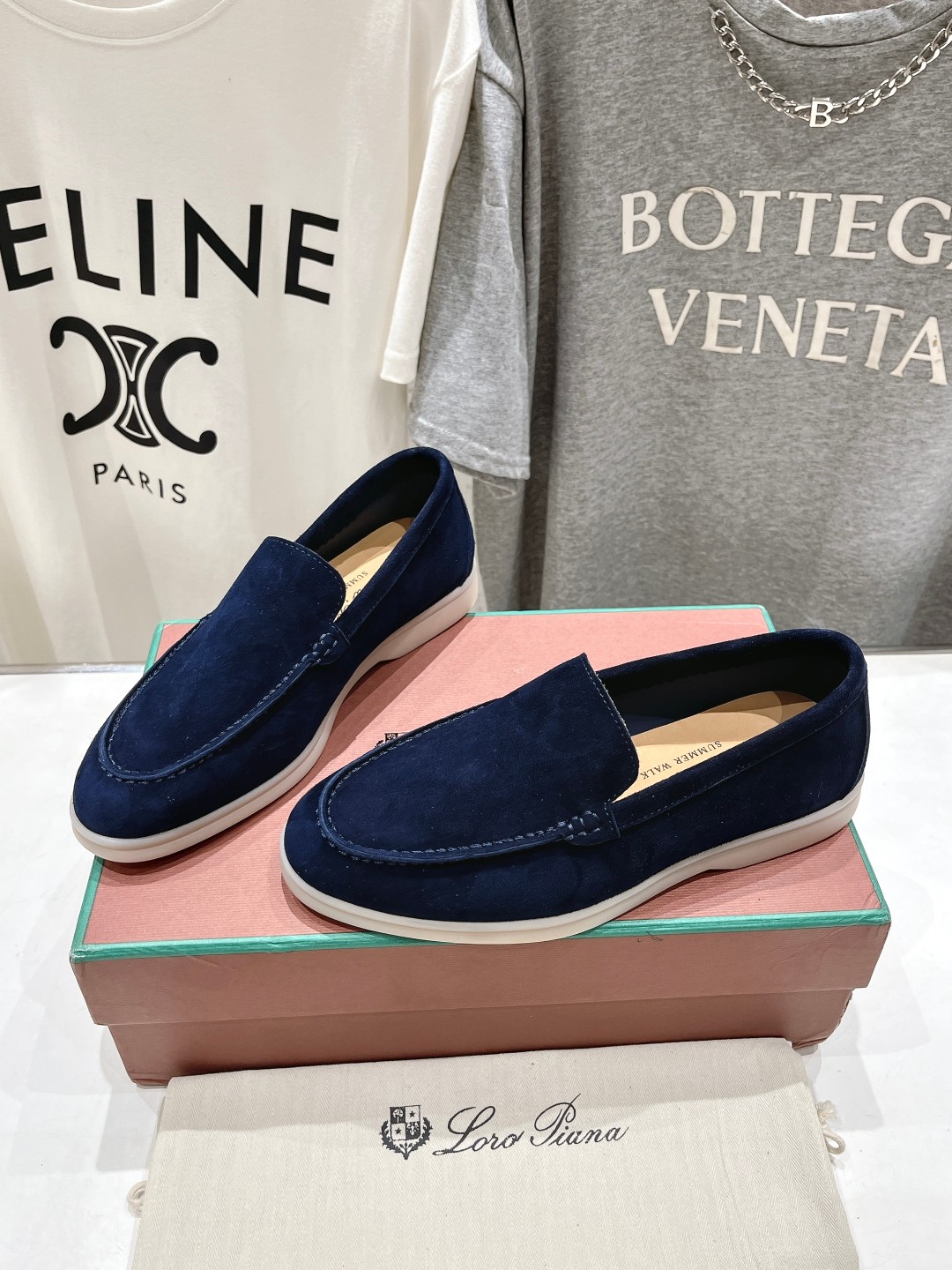 高版本出厂 女款  男款+20
  Loro Piana* LP万年经典款乐福鞋 简约时尚 脚感超级舒适