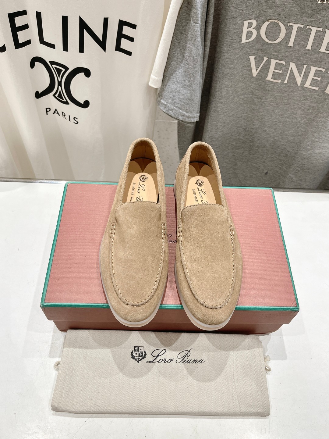 高版本出厂 女款  男款+20
  Loro Piana* LP万年经典款乐福鞋 简约时尚 脚感超级舒适