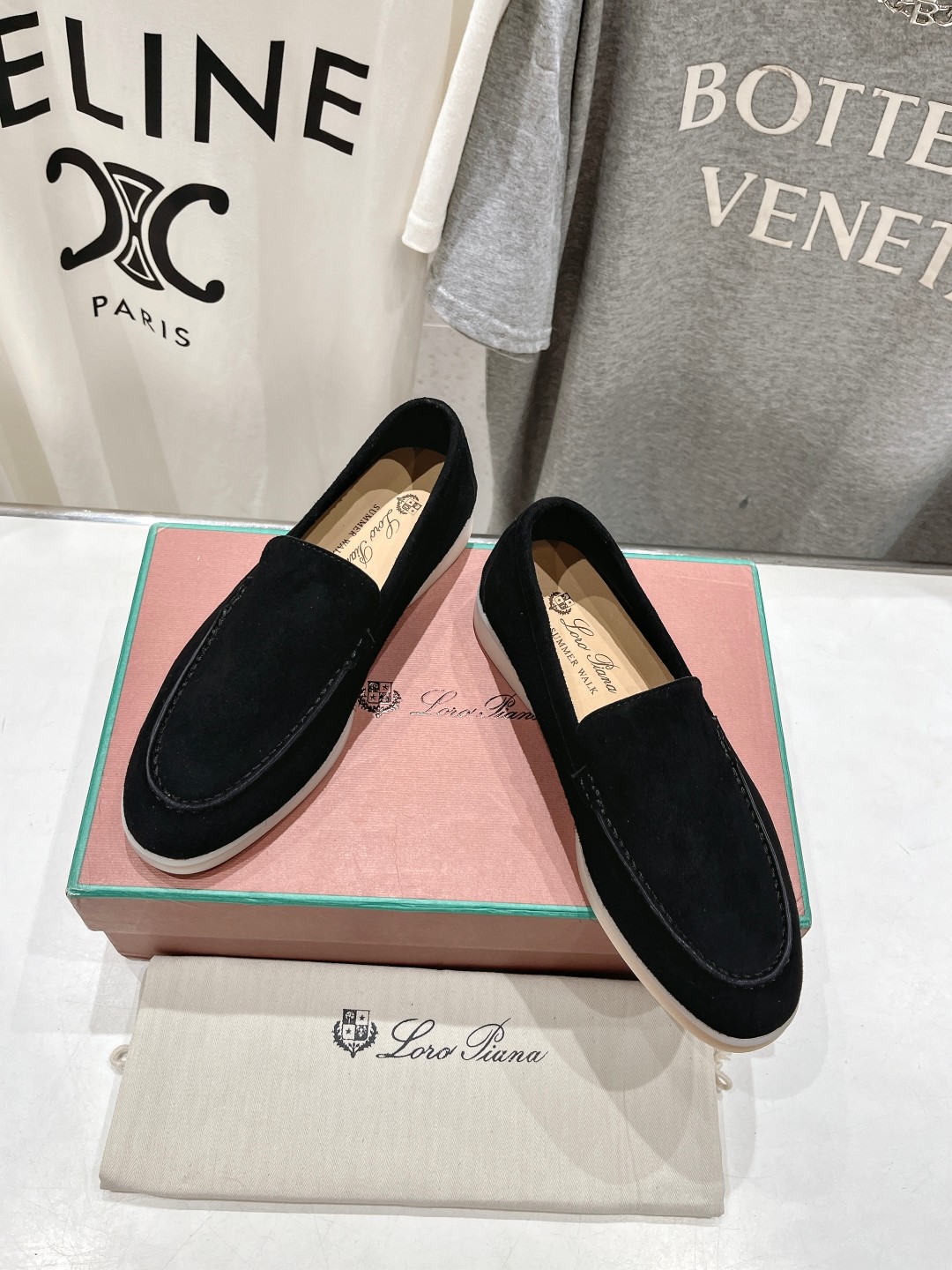 高版本出厂 女款  男款+20
  Loro Piana* LP万年经典款乐福鞋 简约时尚 脚感超级舒适