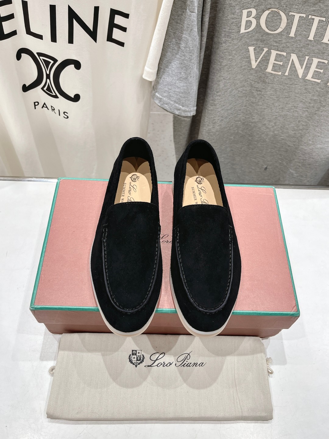 高版本出厂 女款  男款+20
  Loro Piana* LP万年经典款乐福鞋 简约时尚 脚感超级舒适