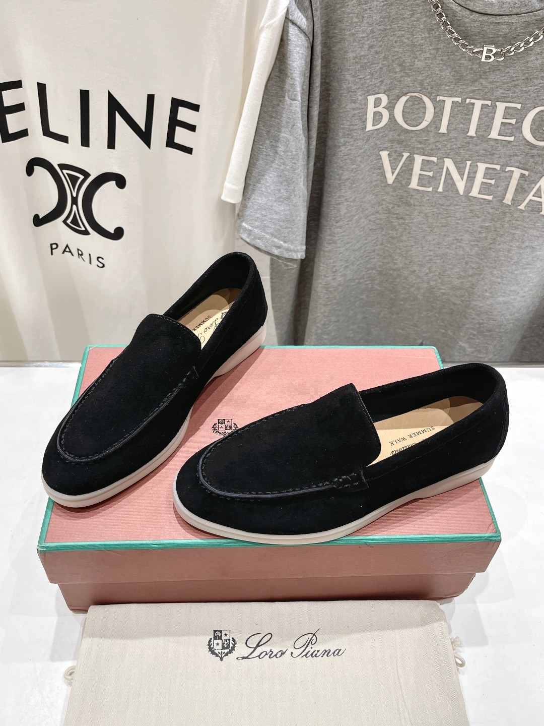 高版本出厂 女款  男款+20
  Loro Piana* LP万年经典款乐福鞋 简约时尚 脚感超级舒适