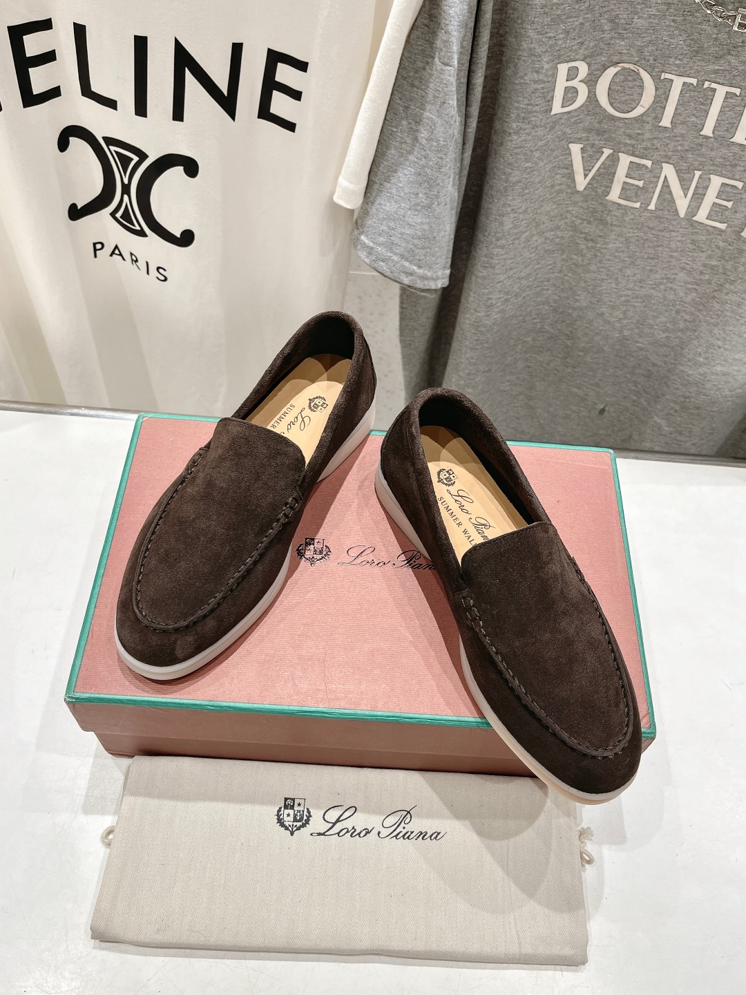 高版本出厂 女款  男款+20
  Loro Piana* LP万年经典款乐福鞋 简约时尚 脚感超级舒适