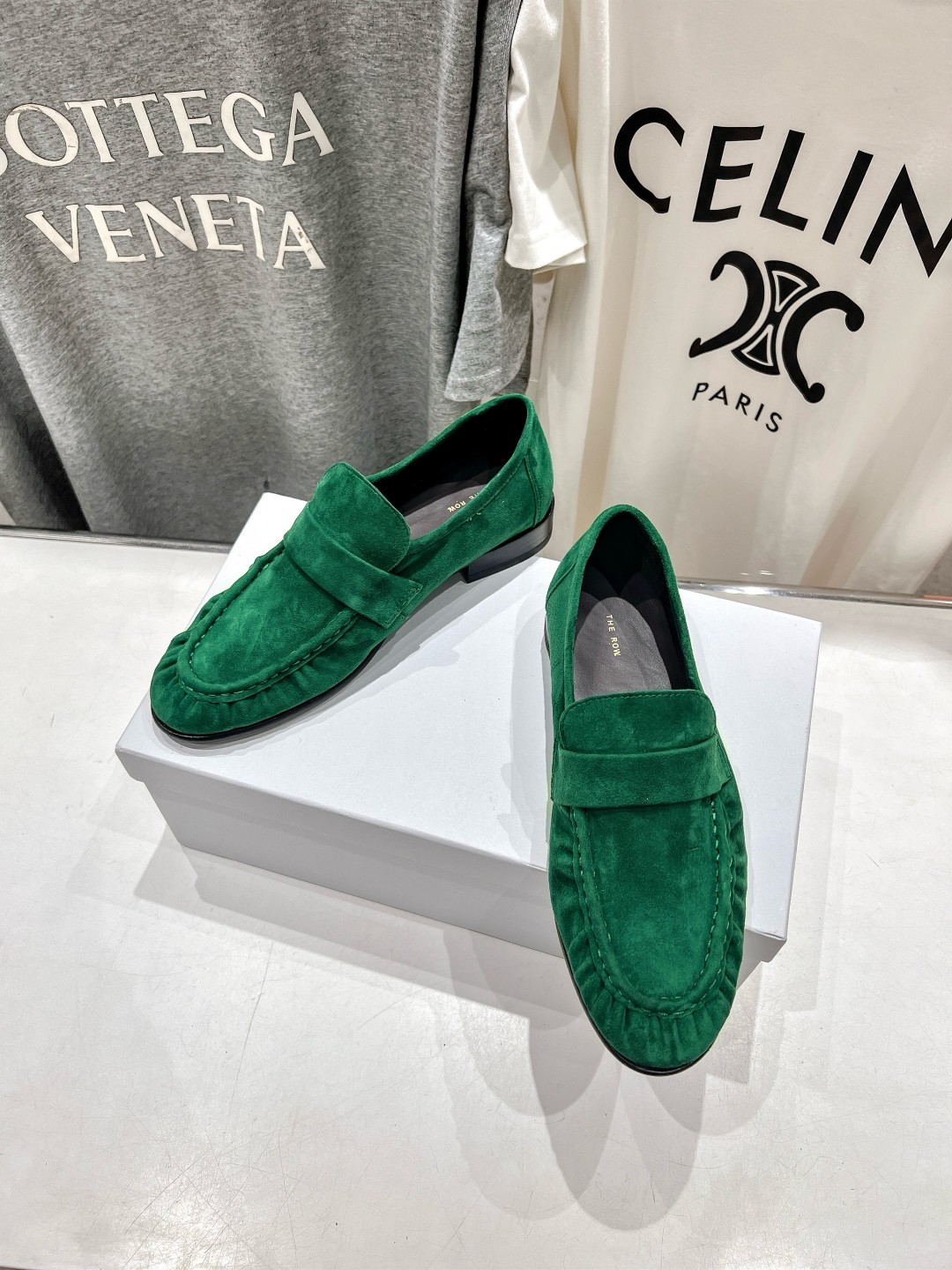 The Row Shoe Collection crafted with premium materials and signature 2