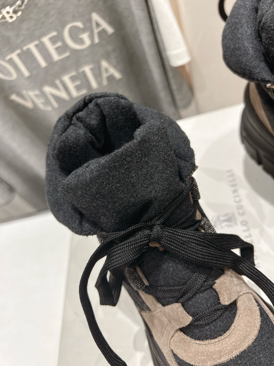高版本出厂 Brunello Cucinelli F059新款BC秋冬靴子系列，市场高版本BC是意大利知