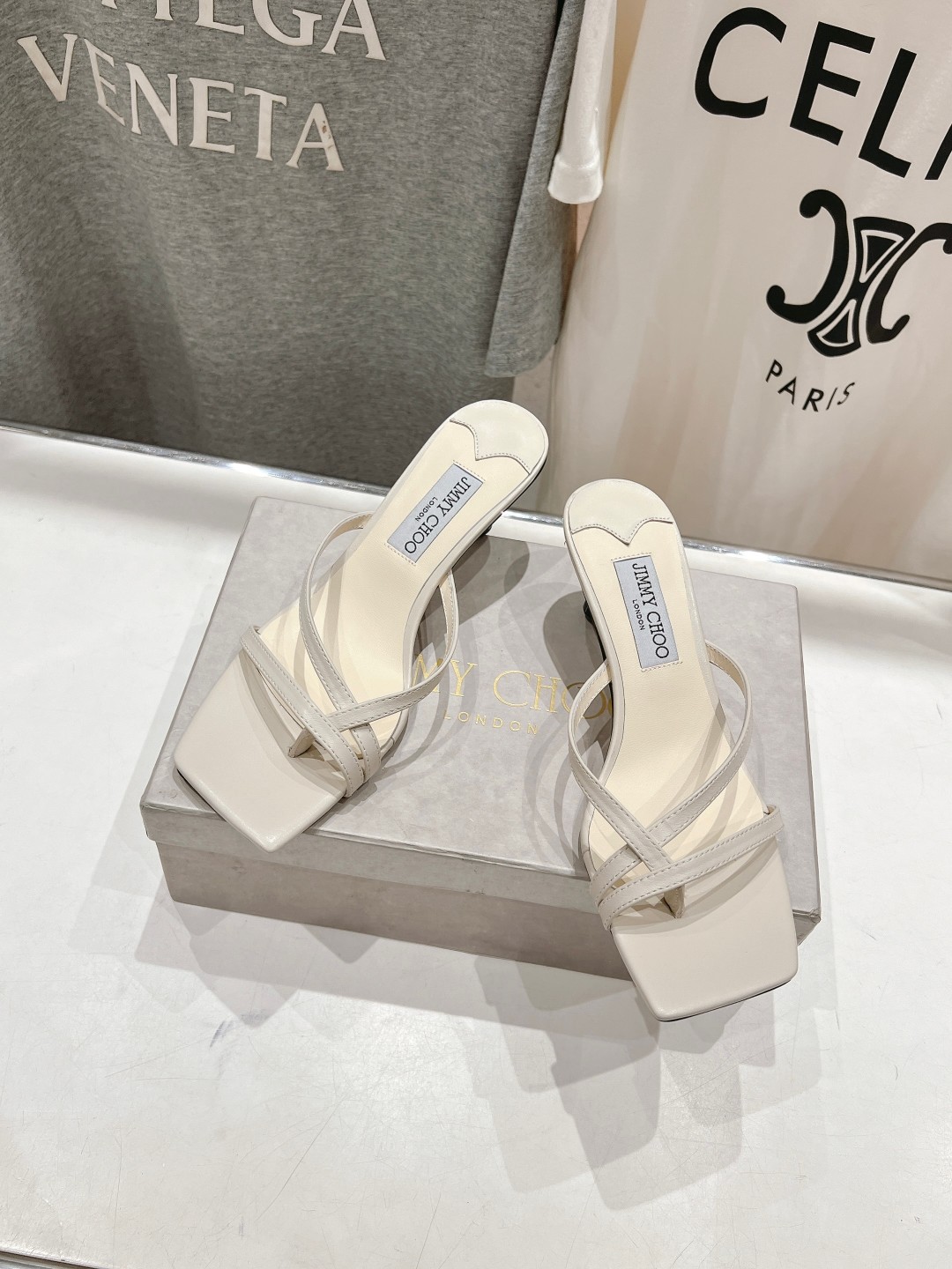 吉米周 Jimmy Choo 经典高奢皮鞋鞋履高跟鞋 #7366A872 2