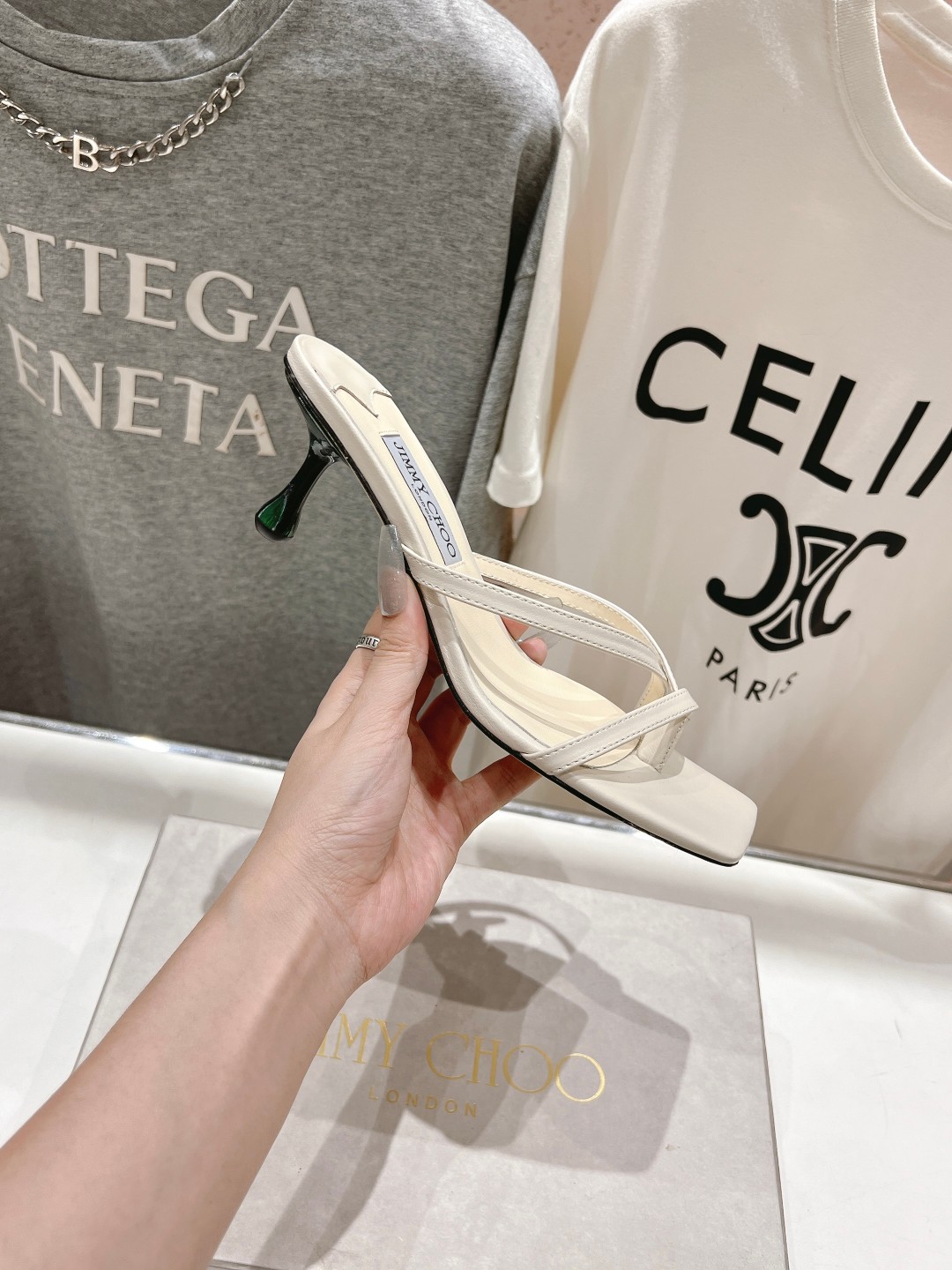 吉米周 Jimmy Choo 经典高奢皮鞋鞋履高跟鞋 #7366A872 4