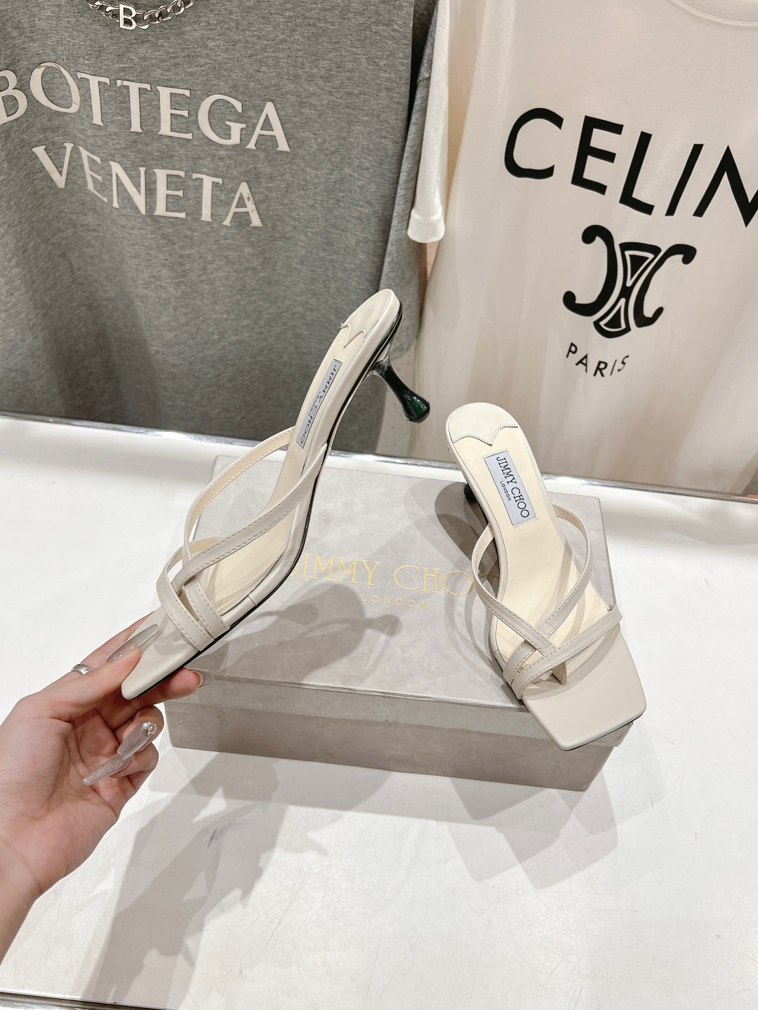 吉米周 Jimmy Choo 经典高奢皮鞋鞋履高跟鞋 #7366A872 3