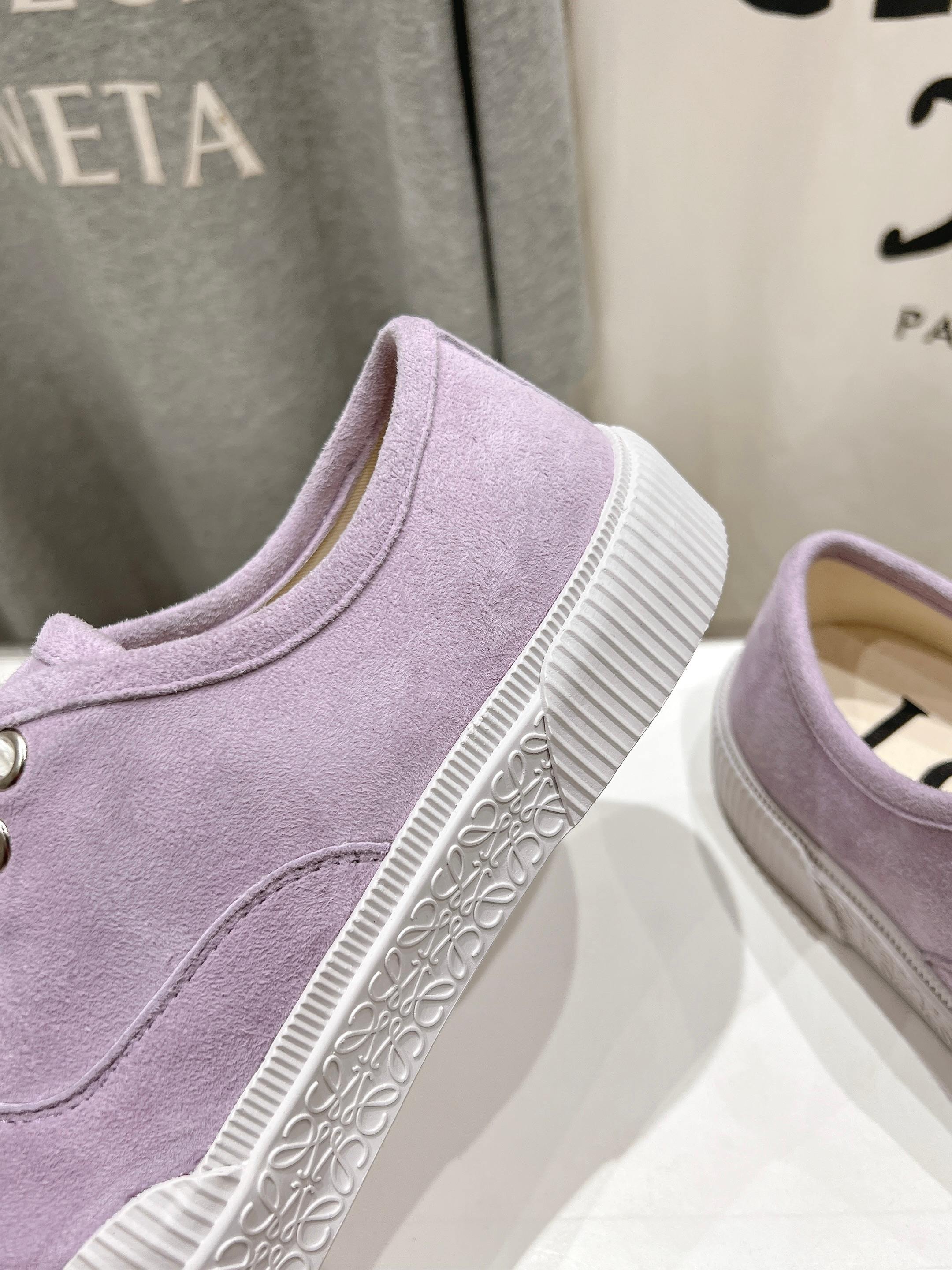 高版本出厂 LOEWE/罗意威 25ss春夏新款 Terra Vulca系带运动鞋大头鞋硫化鞋搭配硫化橡