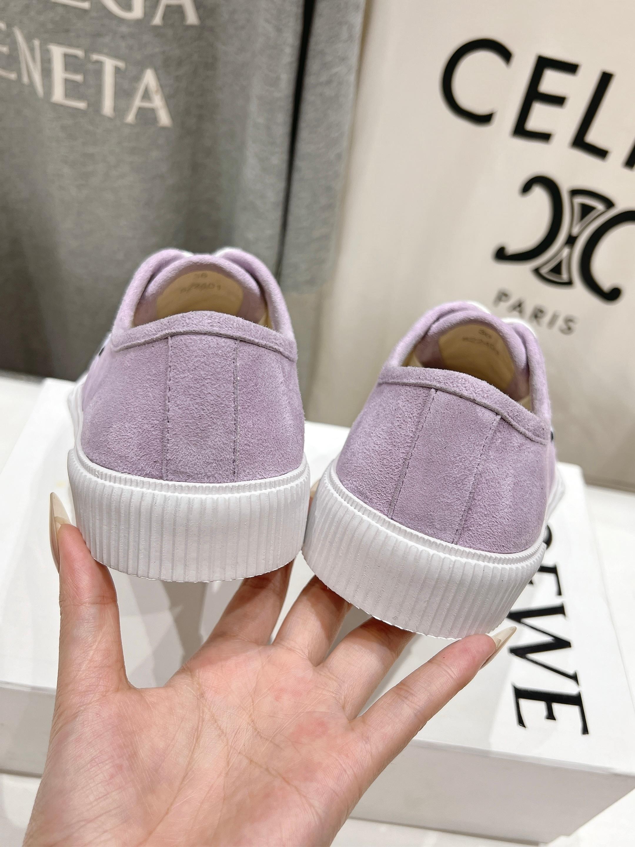 高版本出厂 LOEWE/罗意威 25ss春夏新款 Terra Vulca系带运动鞋大头鞋硫化鞋搭配硫化橡