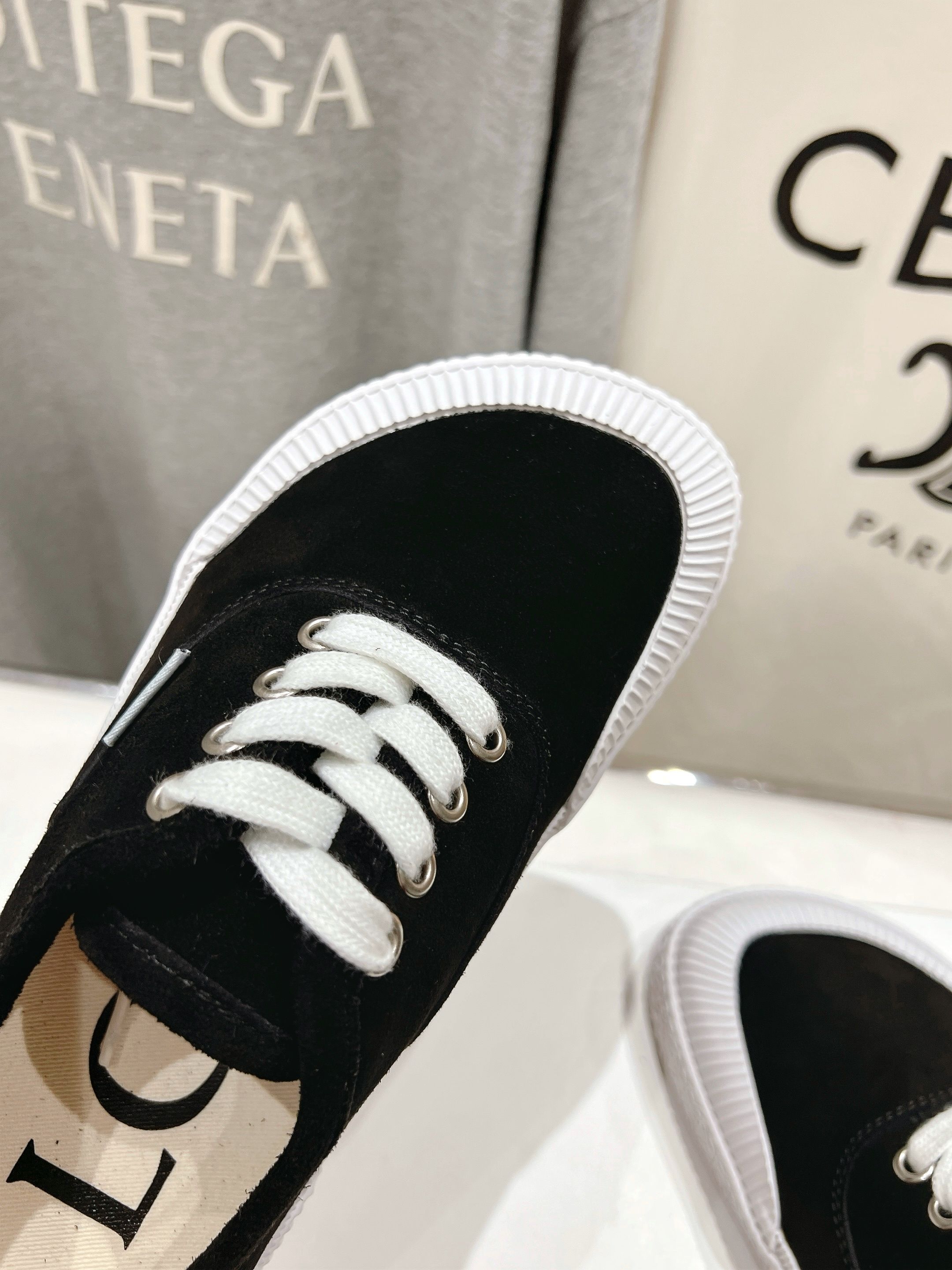 高版本出厂 LOEWE/罗意威 25ss春夏新款 Terra Vulca系带运动鞋大头鞋硫化鞋搭配硫化橡