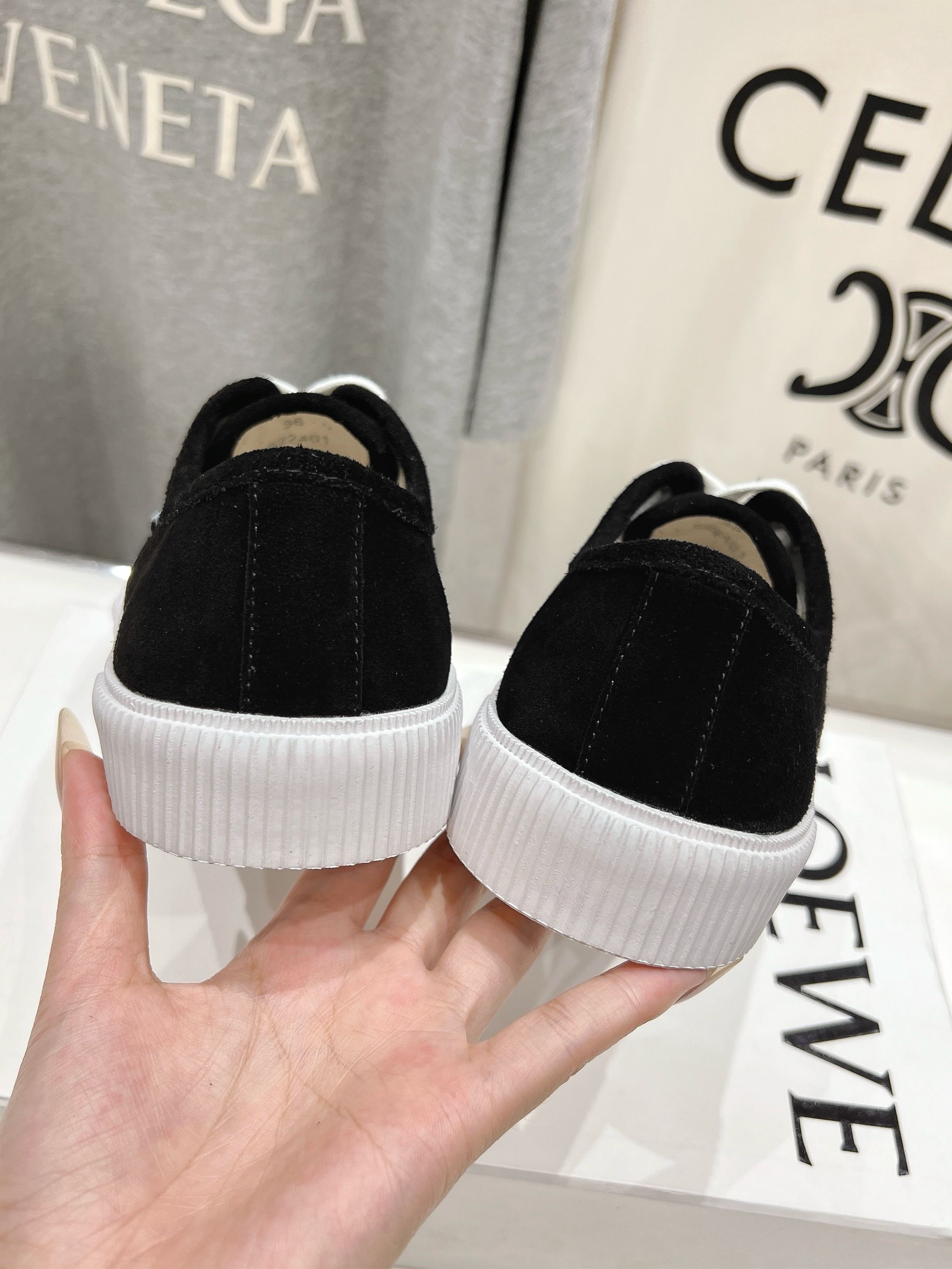 高版本出厂 LOEWE/罗意威 25ss春夏新款 Terra Vulca系带运动鞋大头鞋硫化鞋搭配硫化橡