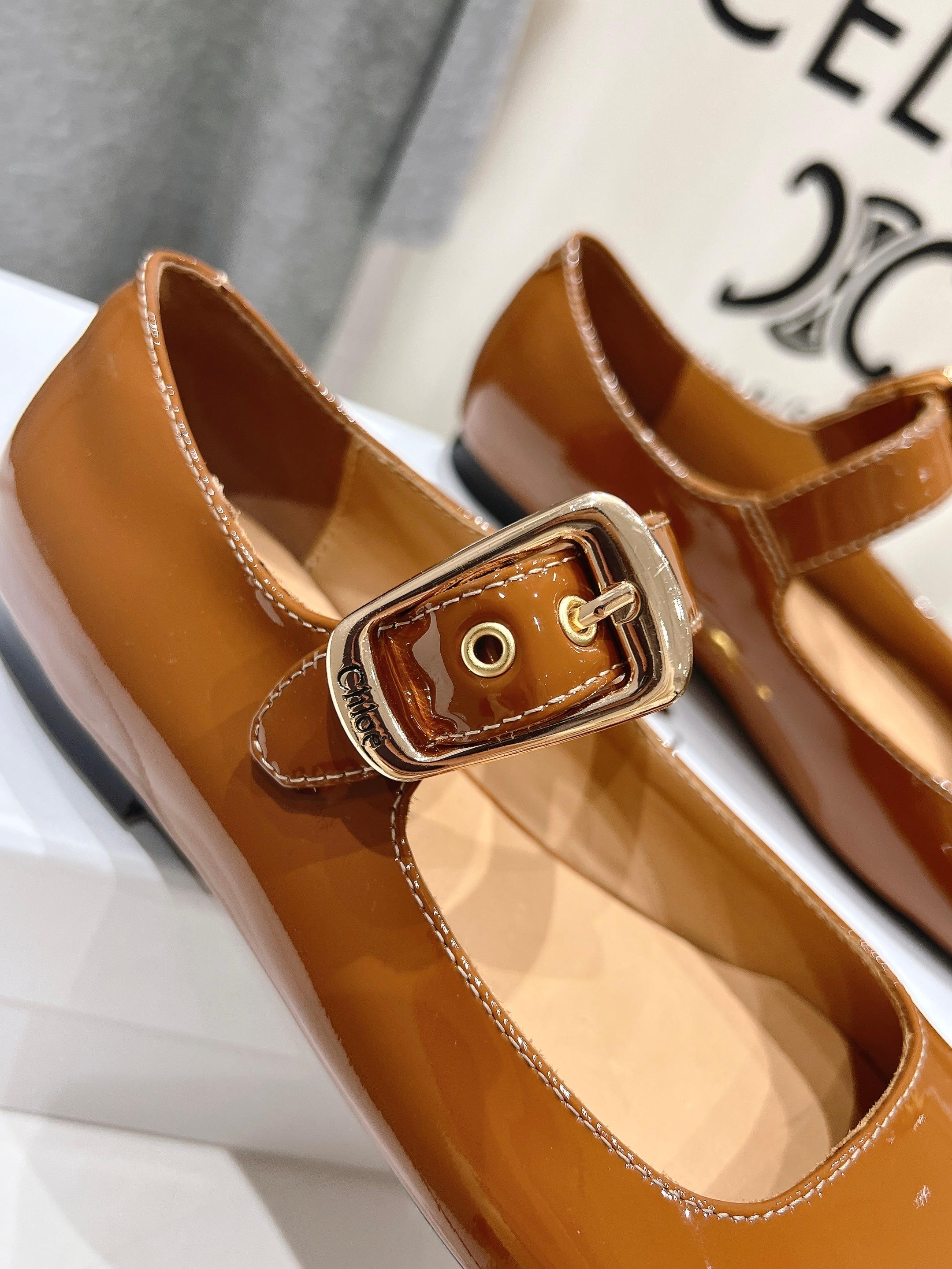 Chloe Chloe 2025s: High-End Mary Jane Flats with Italian Craftsmanship. - 图片 6