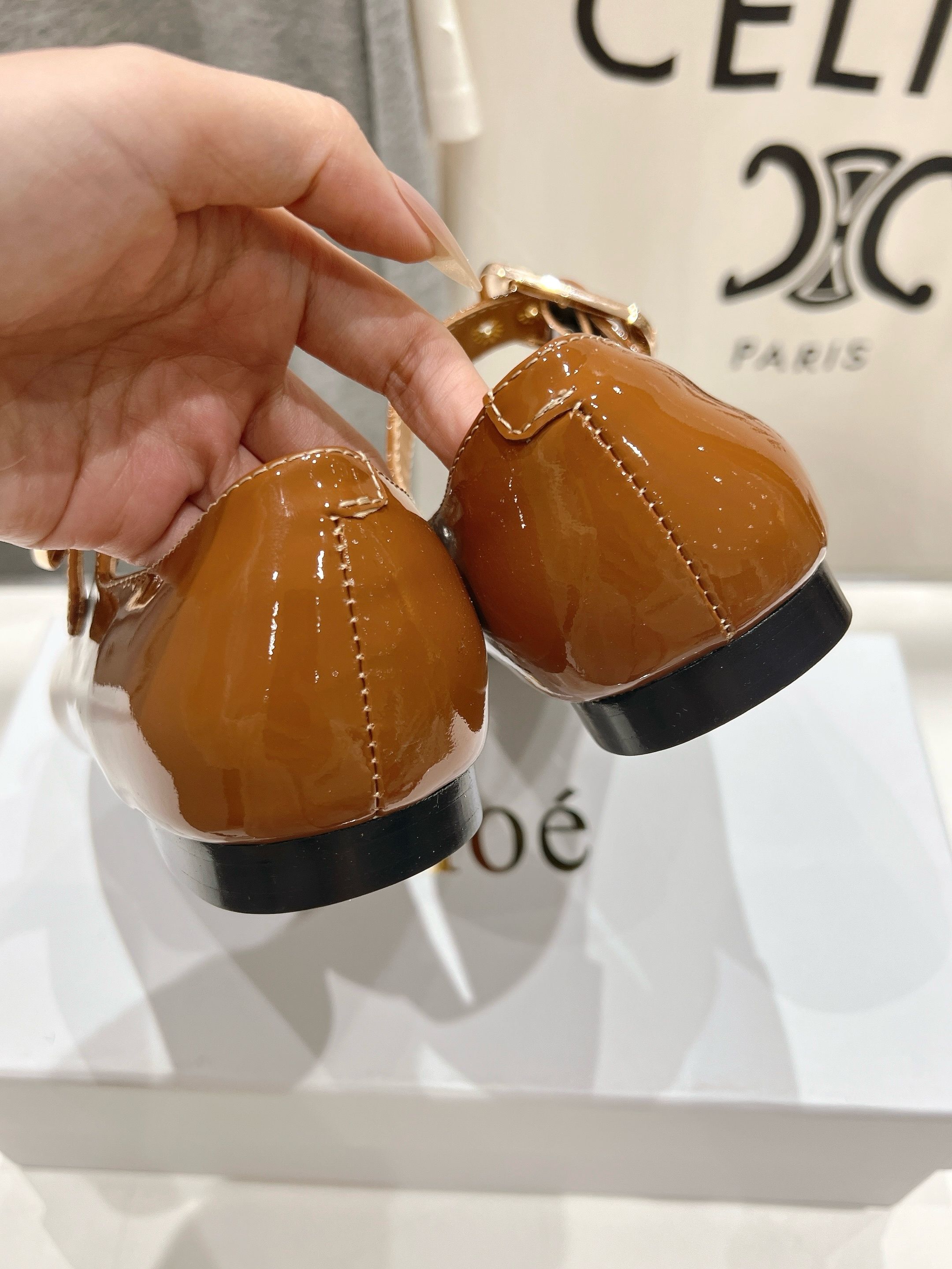 Chloe Chloe 2025s: High-End Mary Jane Flats with Italian Craftsmanship. - 图片 9