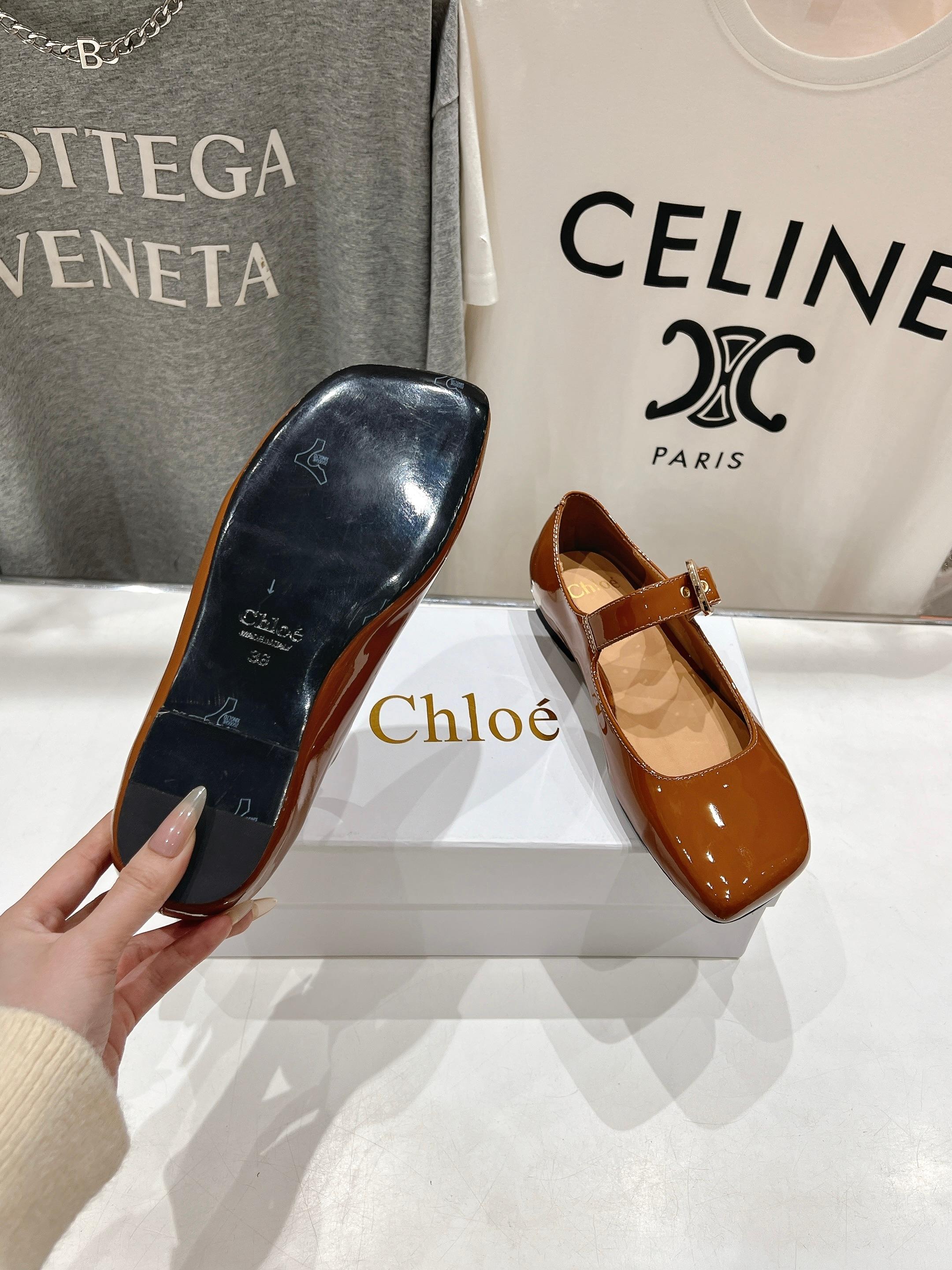 Chloe Chloe 2025s: High-End Mary Jane Flats with Italian Craftsmanship. - 图片 8