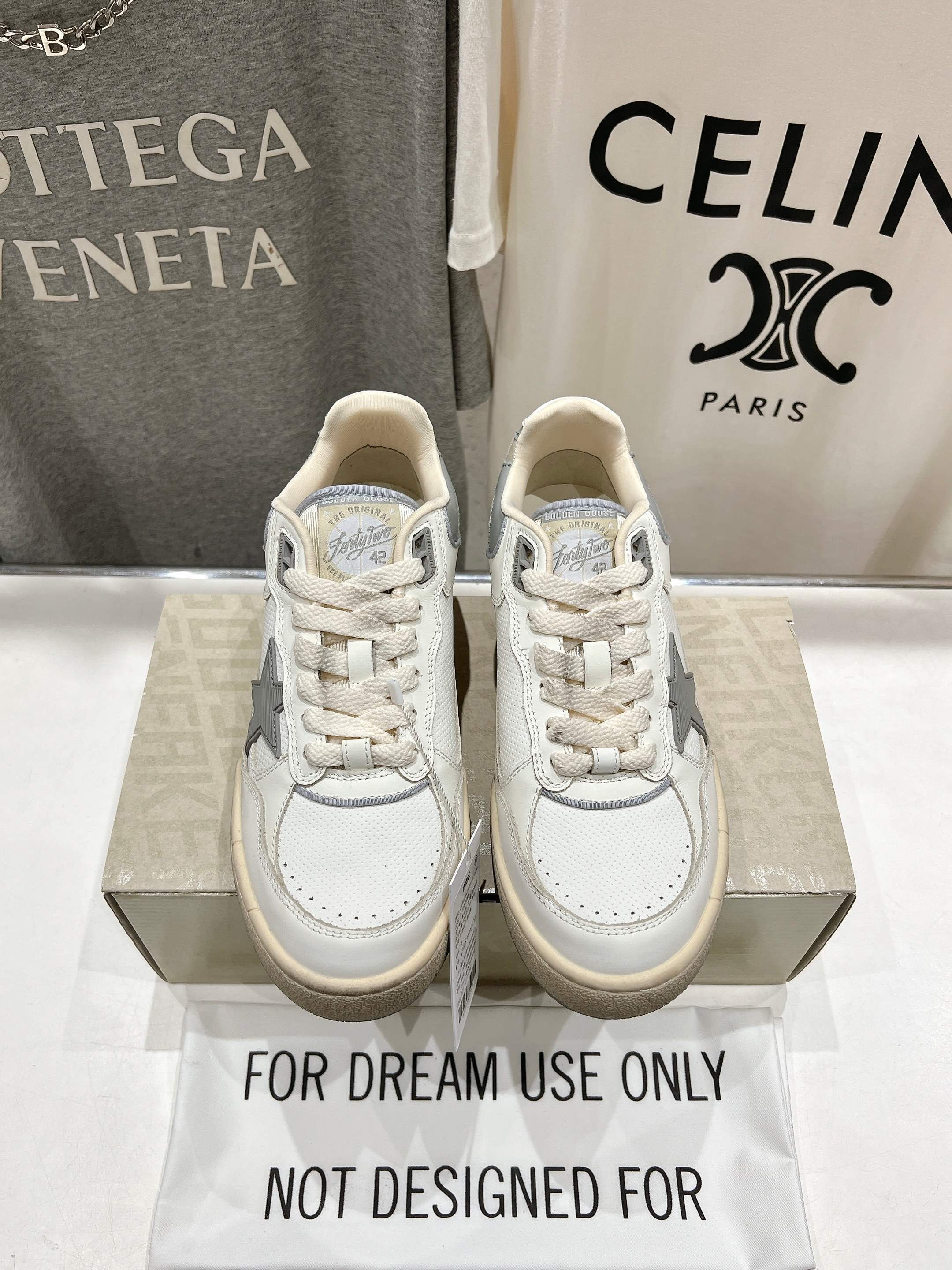 顶级版本 代购级～ GGDB小脏鞋Forty2系列25ss新款厚底运动鞋休闲鞋星星脏脏鞋 # 全网最好版