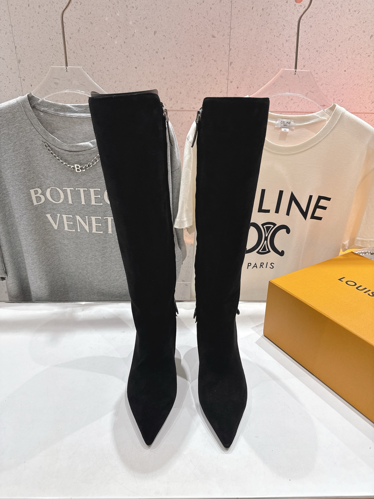 高版本出厂 LOUIS VUITTON 25ss LV驴牌秋冬新款高跟长靴楦型百搭瘦脚yyds.造型立体