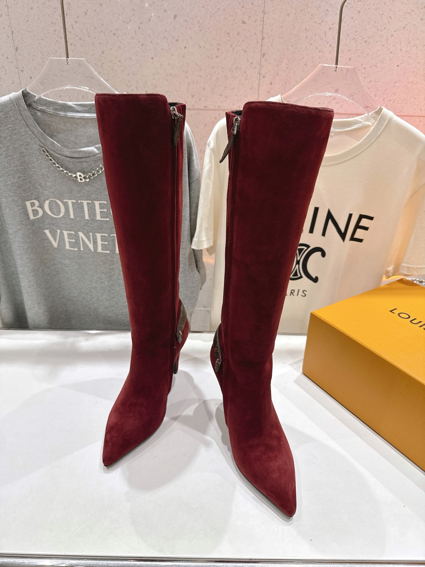 高版本出厂 LOUIS VUITTON 25ss LV驴牌秋冬新款高跟长靴楦型百搭瘦脚yyds.造型立体