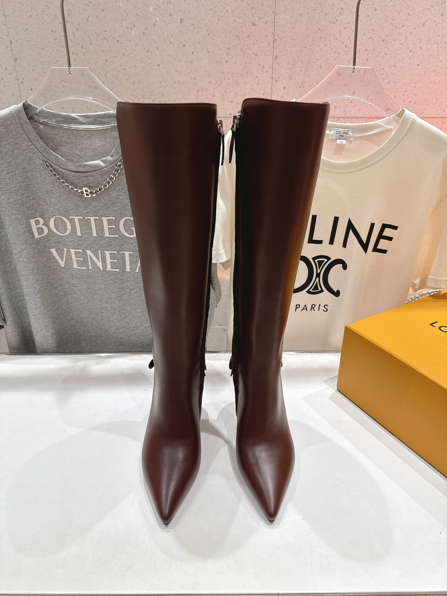 高版本出厂 LOUIS VUITTON 25ss LV驴牌秋冬新款高跟长靴楦型百搭瘦脚yyds.造型立体