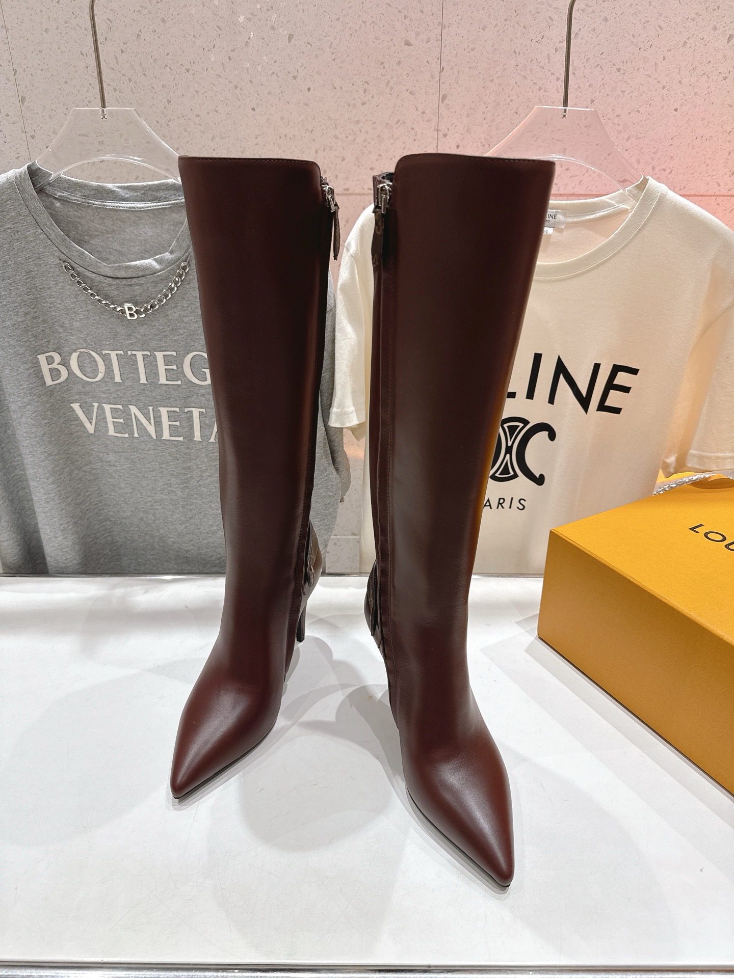 高版本出厂 LOUIS VUITTON 25ss LV驴牌秋冬新款高跟长靴楦型百搭瘦脚yyds.造型立体