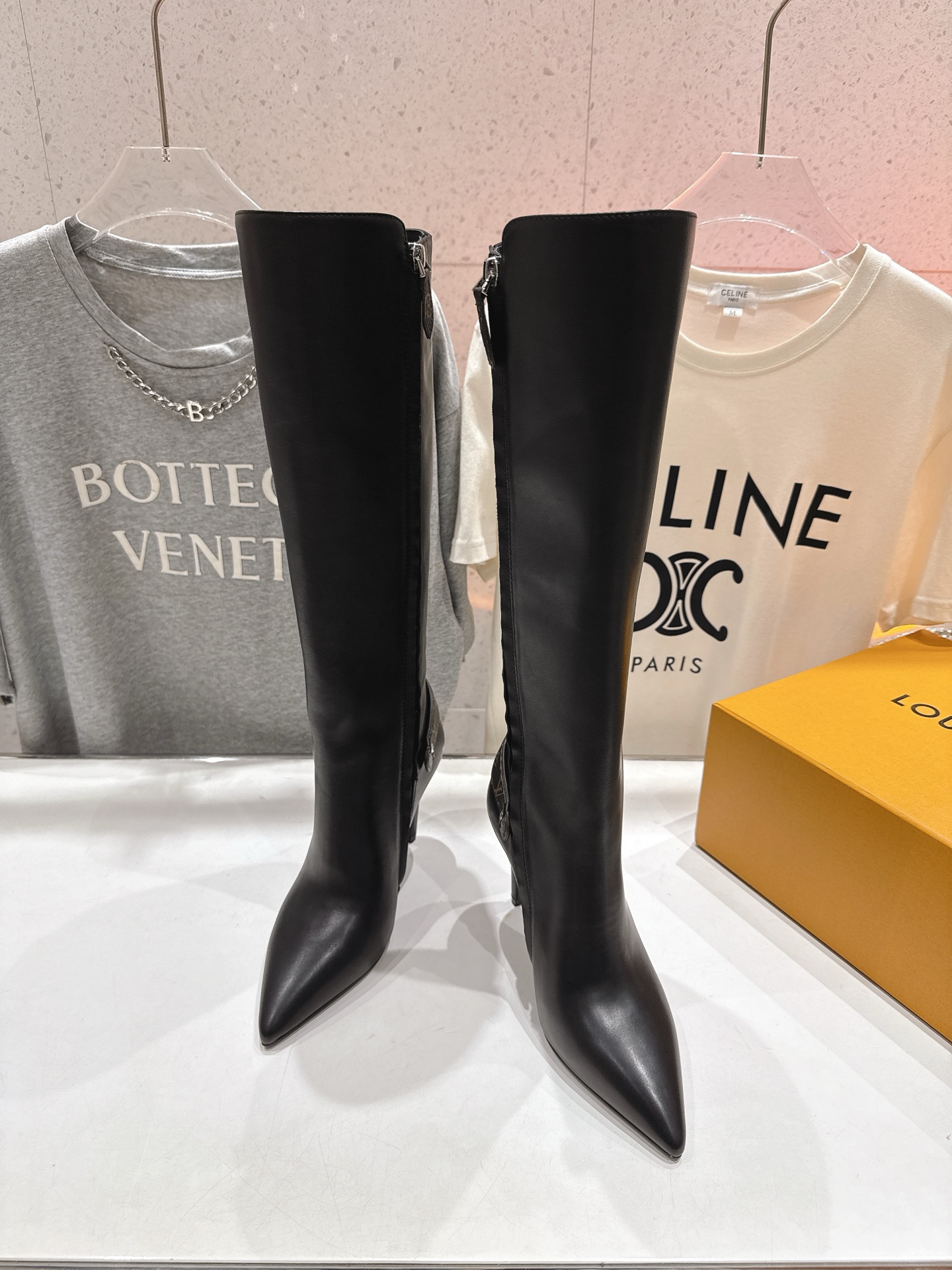 高版本出厂 LOUIS VUITTON 25ss LV驴牌秋冬新款高跟长靴楦型百搭瘦脚yyds.造型立体